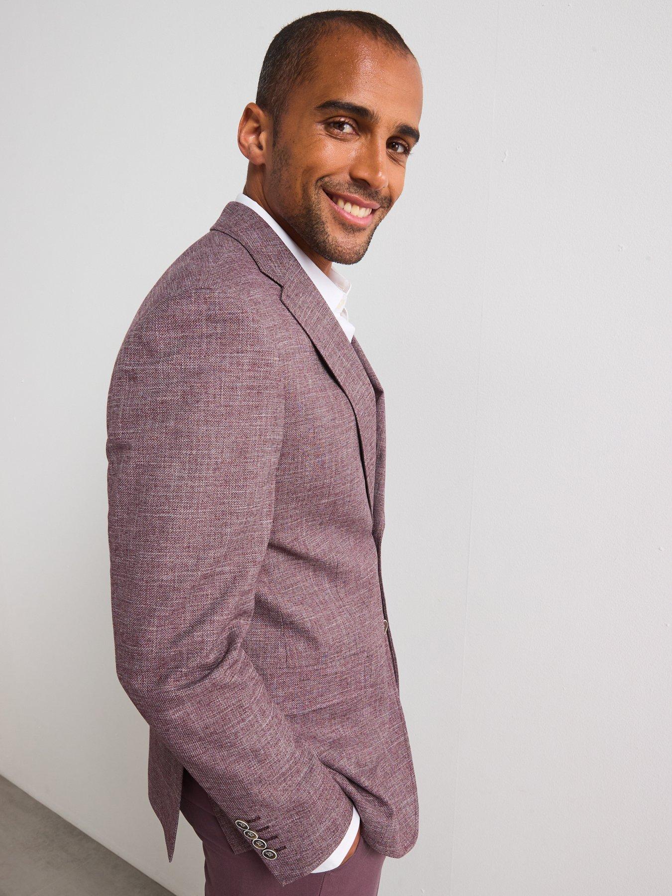 Image 5 of 6 of Skopes Jamie Tailored Fit Suit Jacket - Dark Red