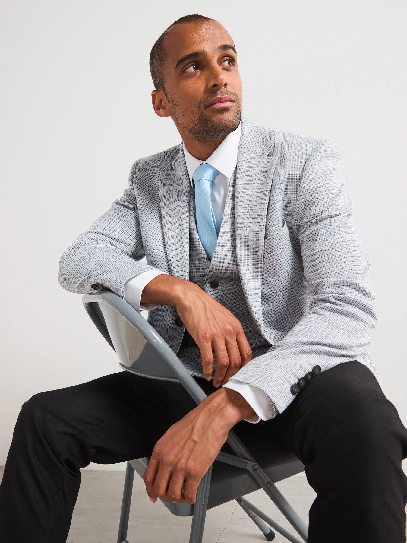  image of skopes-aspen-tailored-fit-suit-jacket-blue