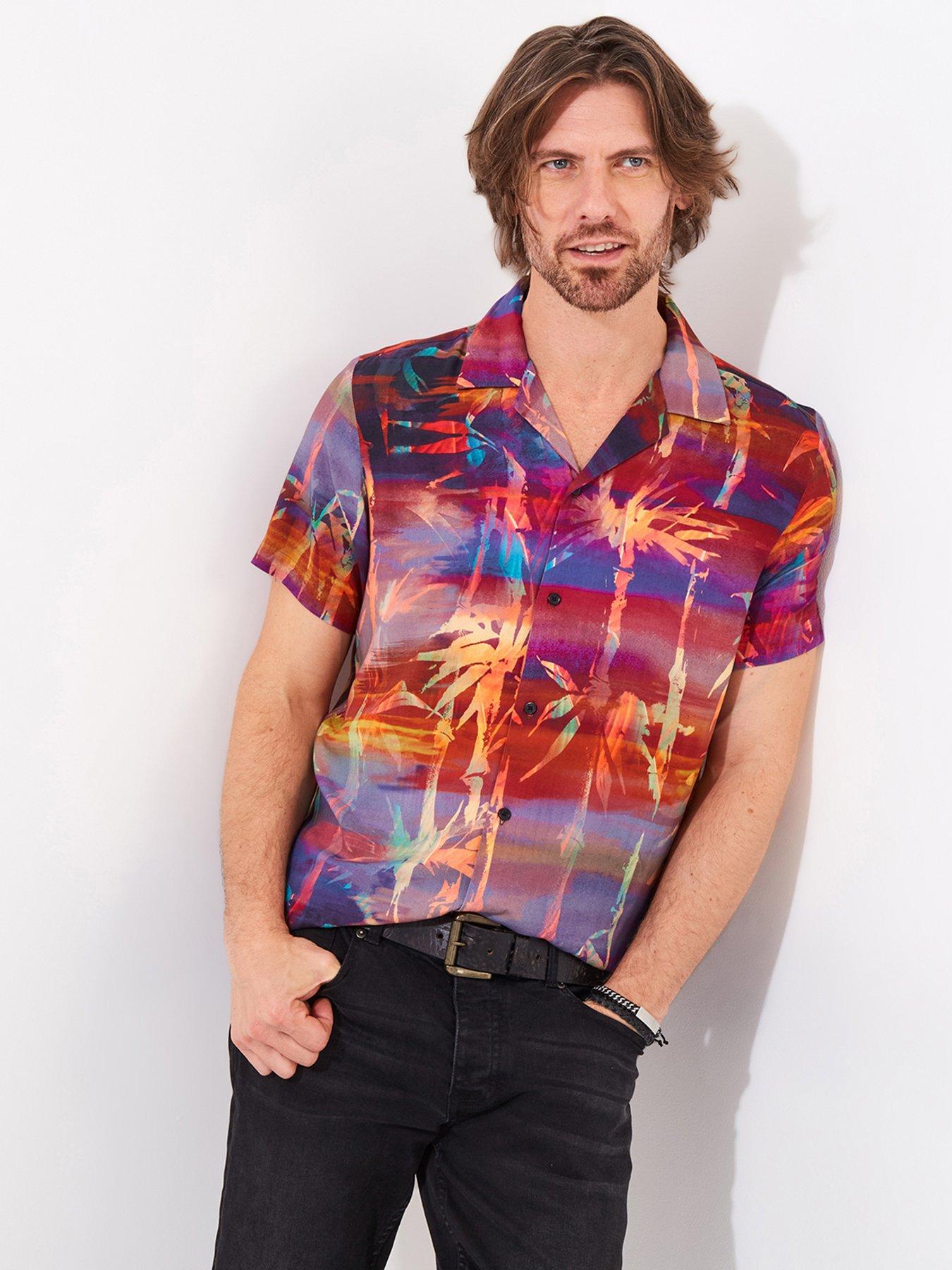 joe-browns-perfect-palm-short-sleeve-shirt-multi