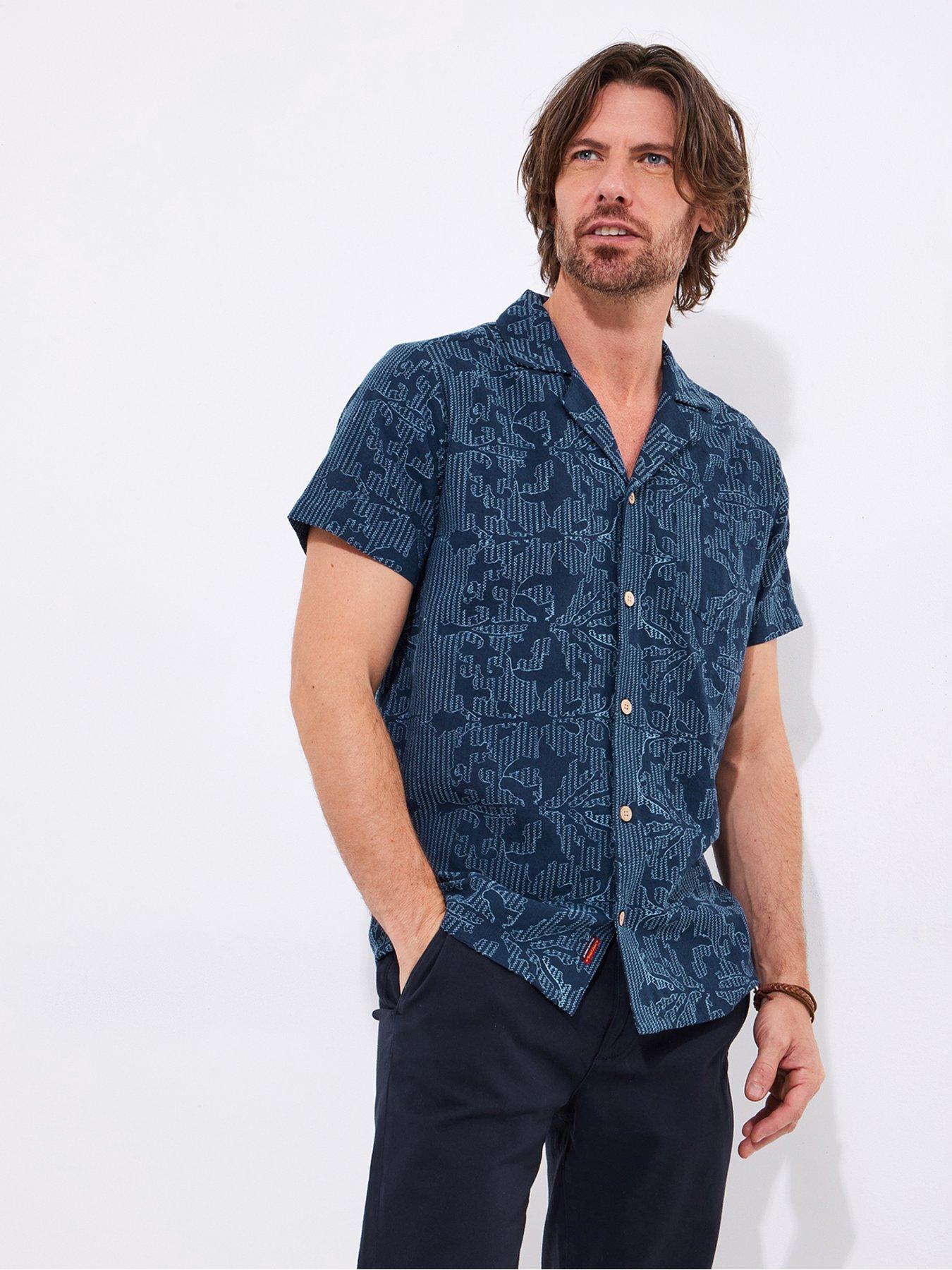 joe-browns-excellent-embroidered-short-sleeve-shirt-navy