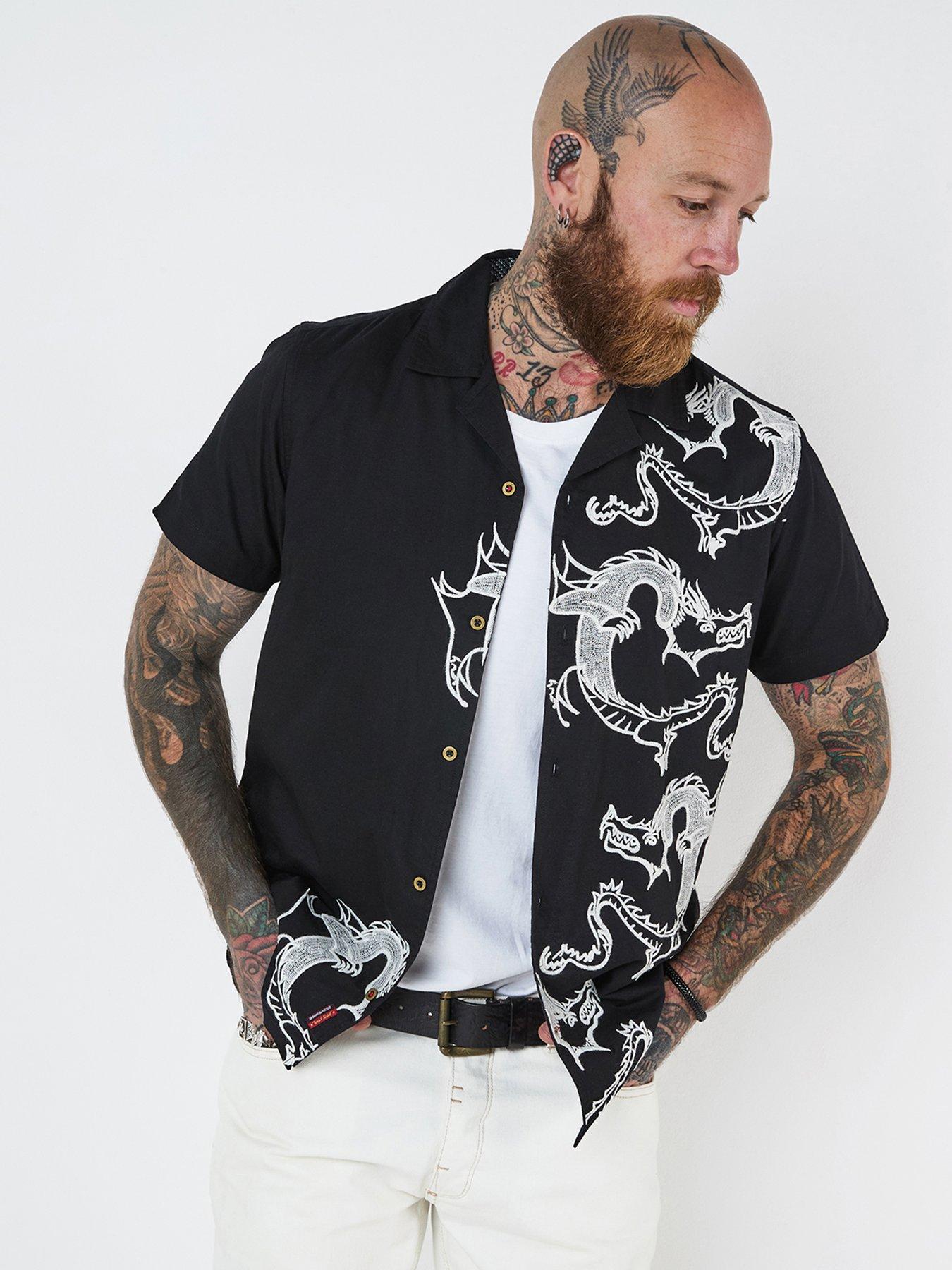 joe-browns-wildside-short-sleeve-shirt-black