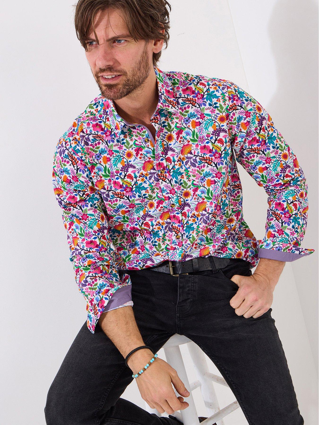 undefined Brighten Up Floral Long Sleeve Shirt