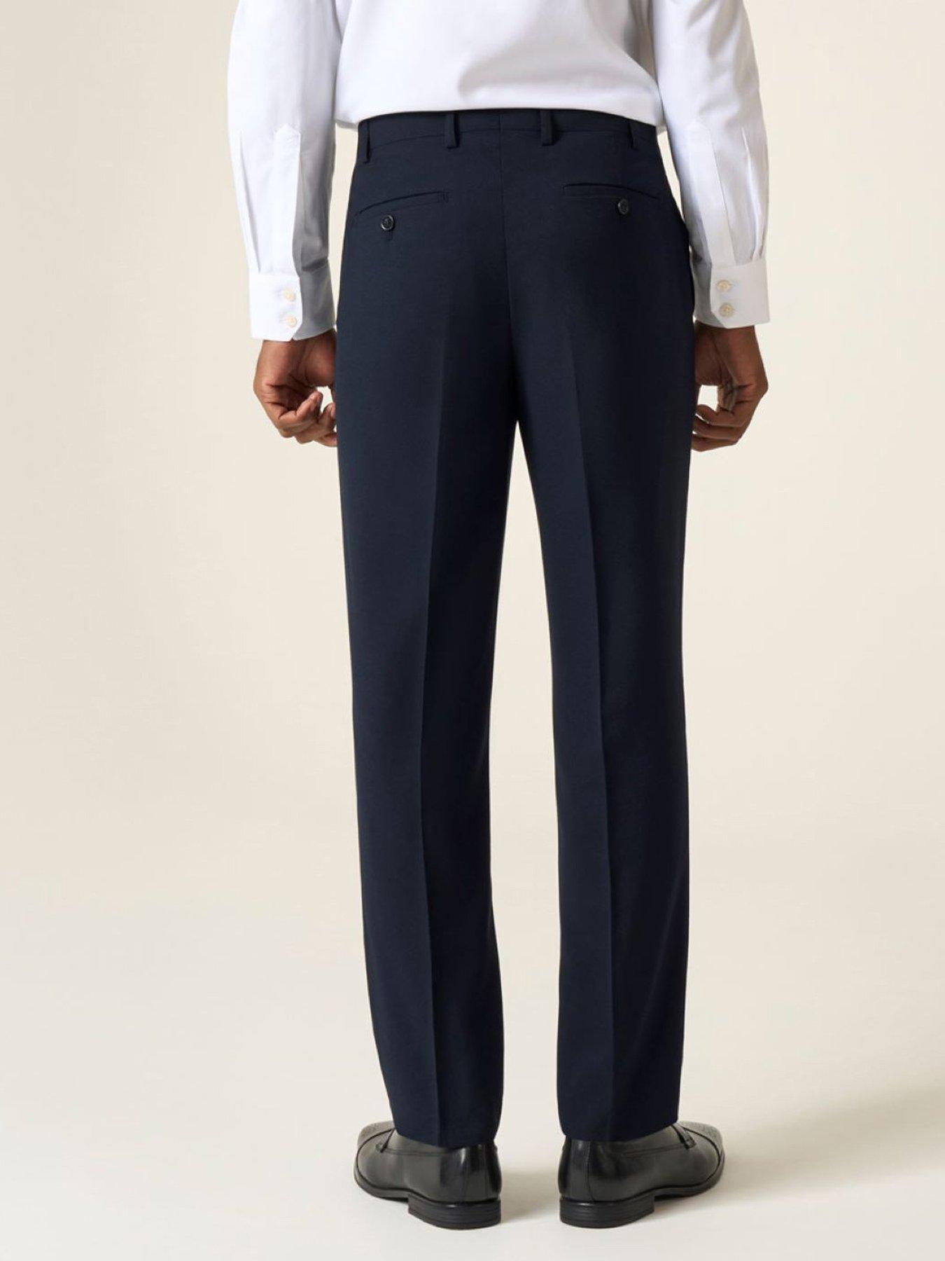 Image 2 of 5 of Skopes Harcourt Tailored Fit Suit Trousers - Dark Navy