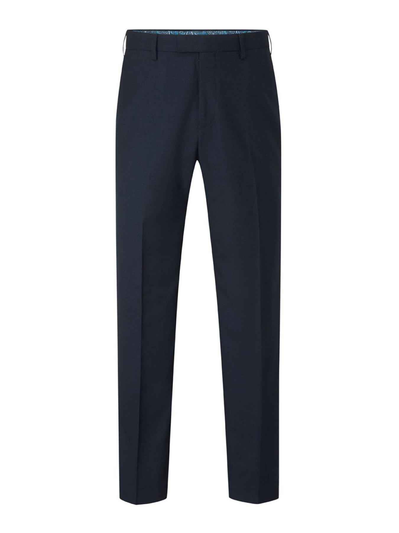 Image 5 of 5 of Skopes Harcourt Tailored Fit Suit Trousers - Dark Navy