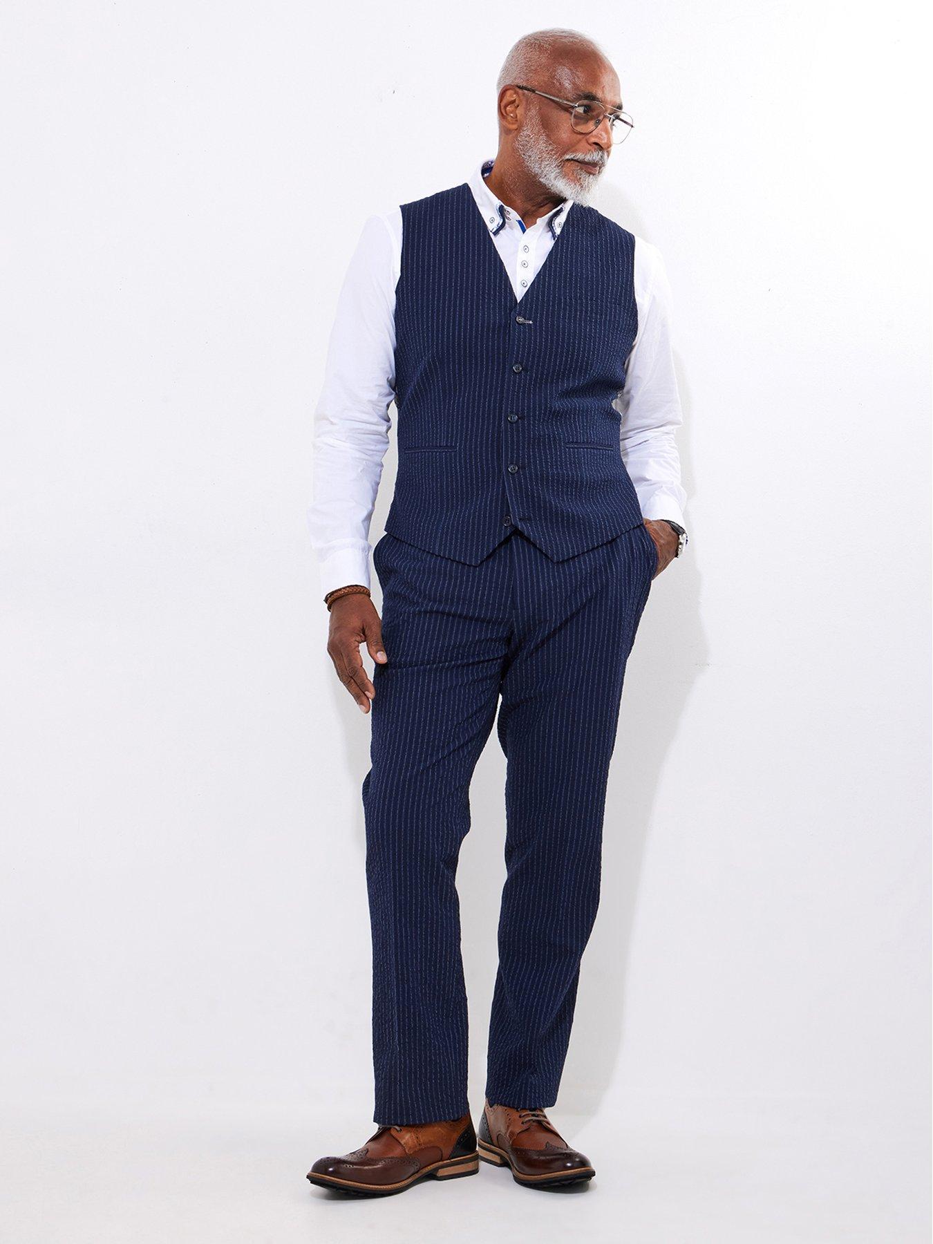 joe-browns-pinstripe-textured-trousers-navy