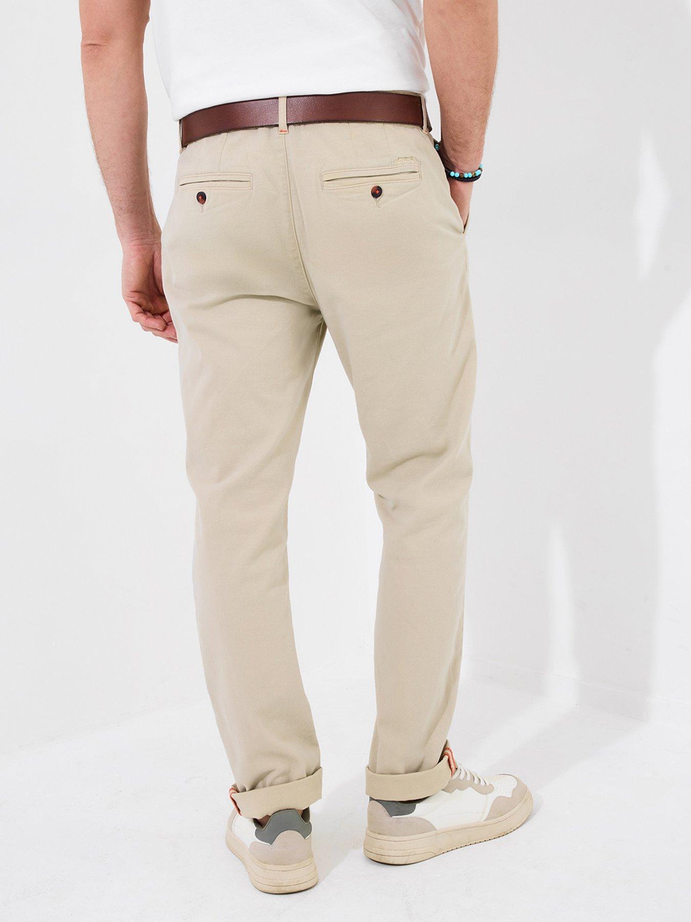 image of joe-browns-charming-chino-trousers-cream
