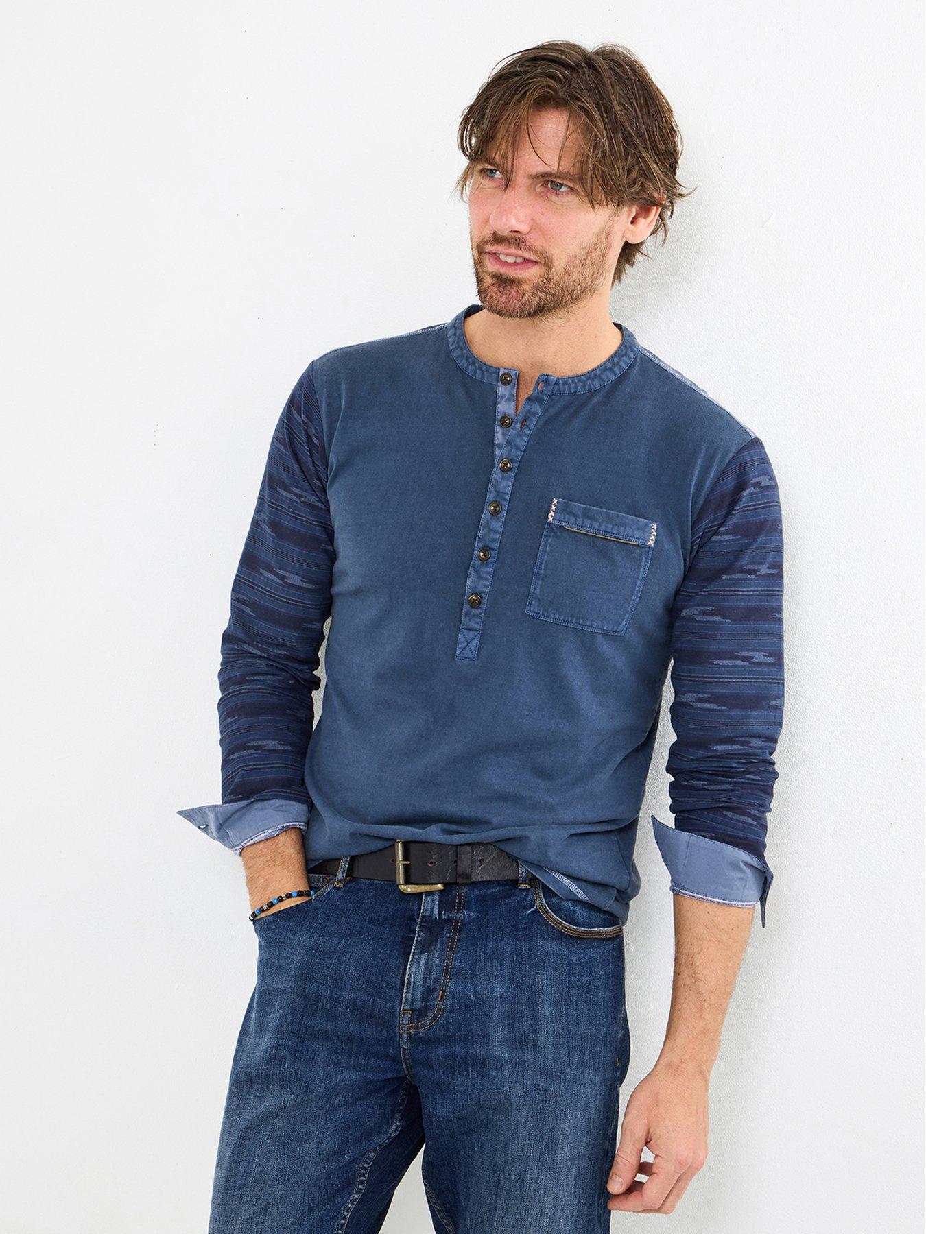joe-browns-mix-it-up-long-sleeve-henley-t-shirt-dark-blue