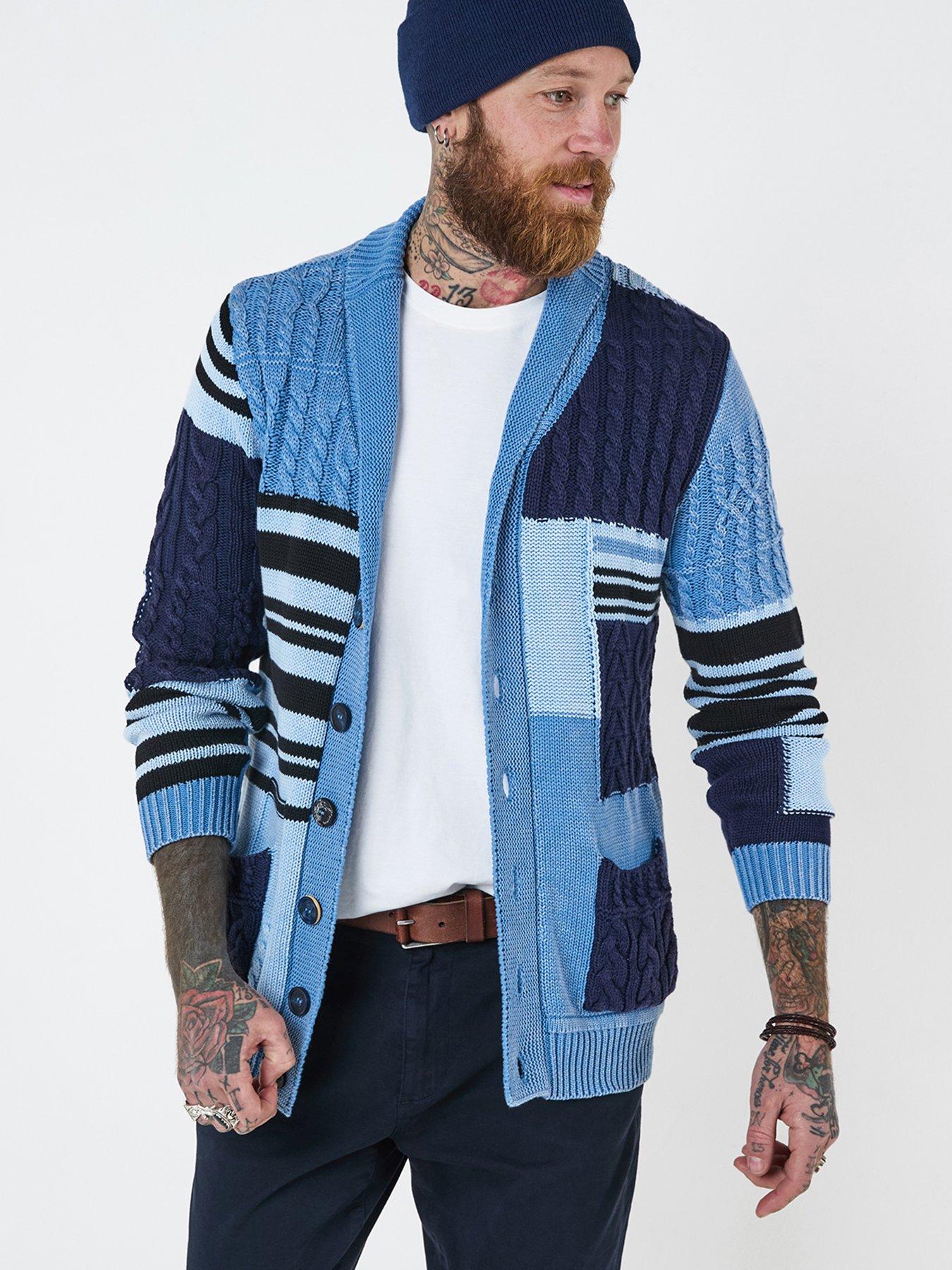 joe-browns-perfect-patch-knitted-cardigan-blue