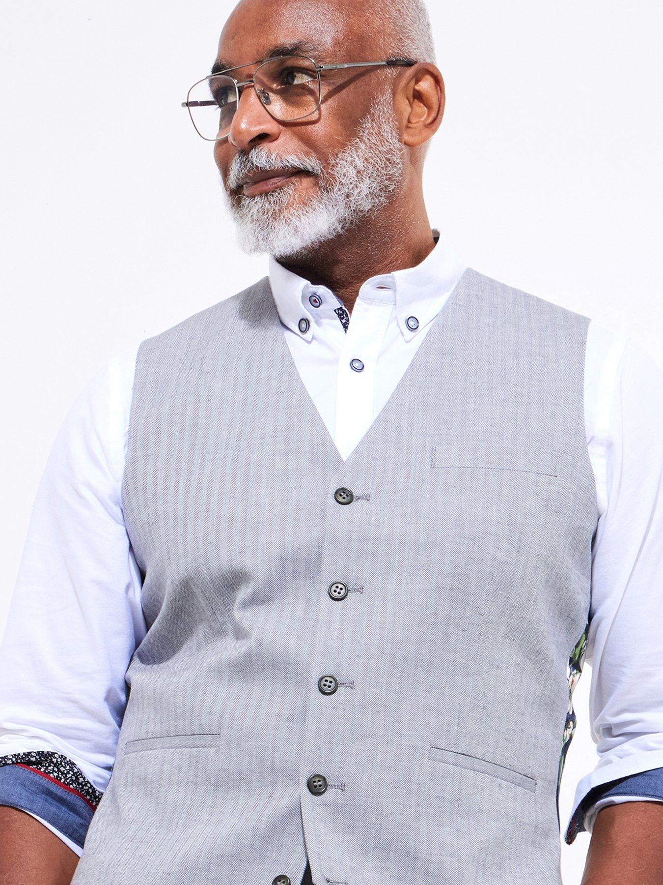 Image 5 of 6 of Joe Browns Sensational Suave Suit Waistcoat - Grey