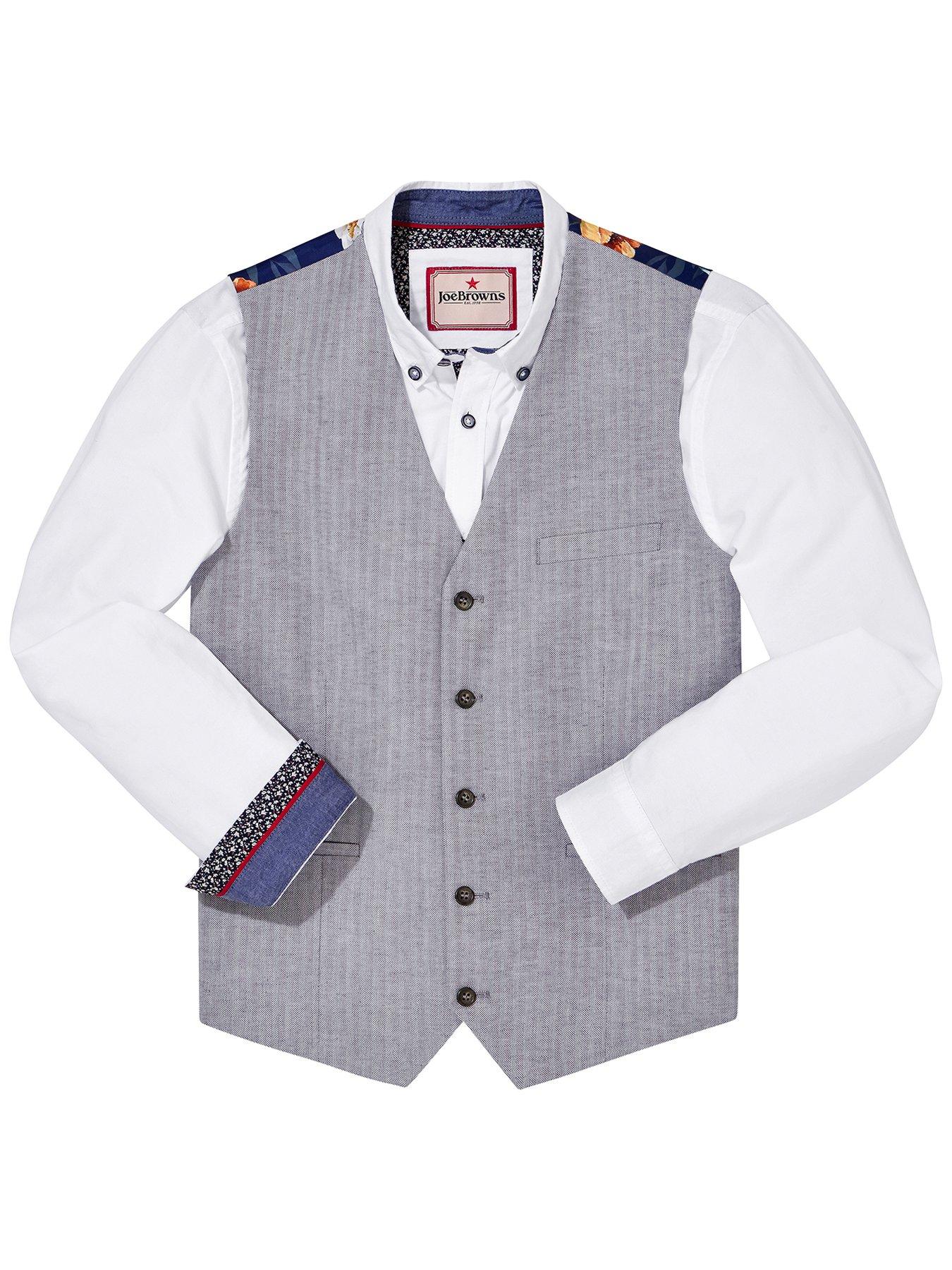 Image 6 of 6 of Joe Browns Sensational Suave Suit Waistcoat - Grey