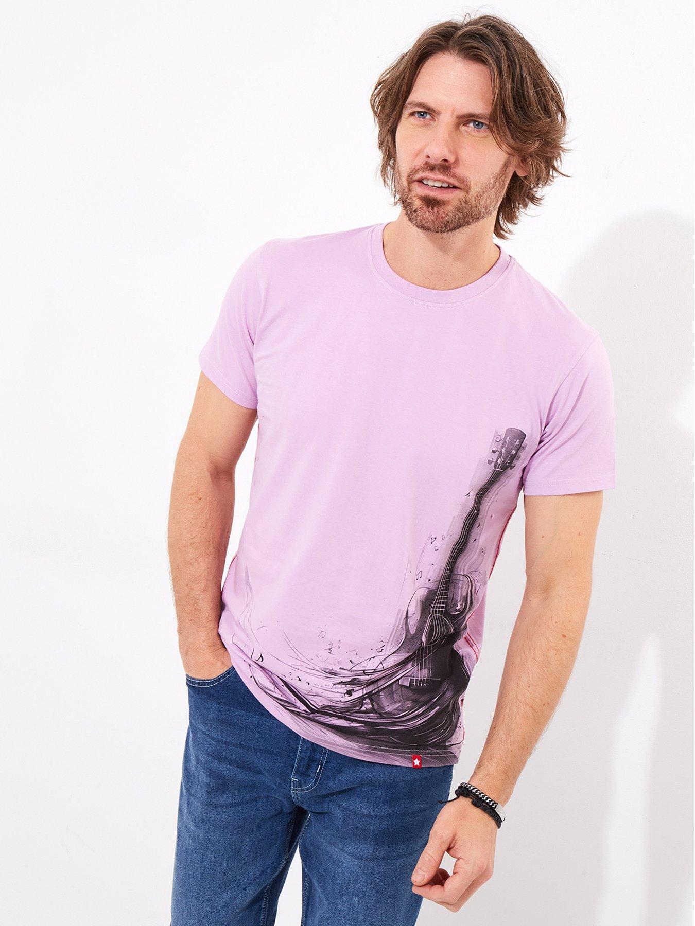  image of joe-browns-chilled-tunes-t-shirt-pink