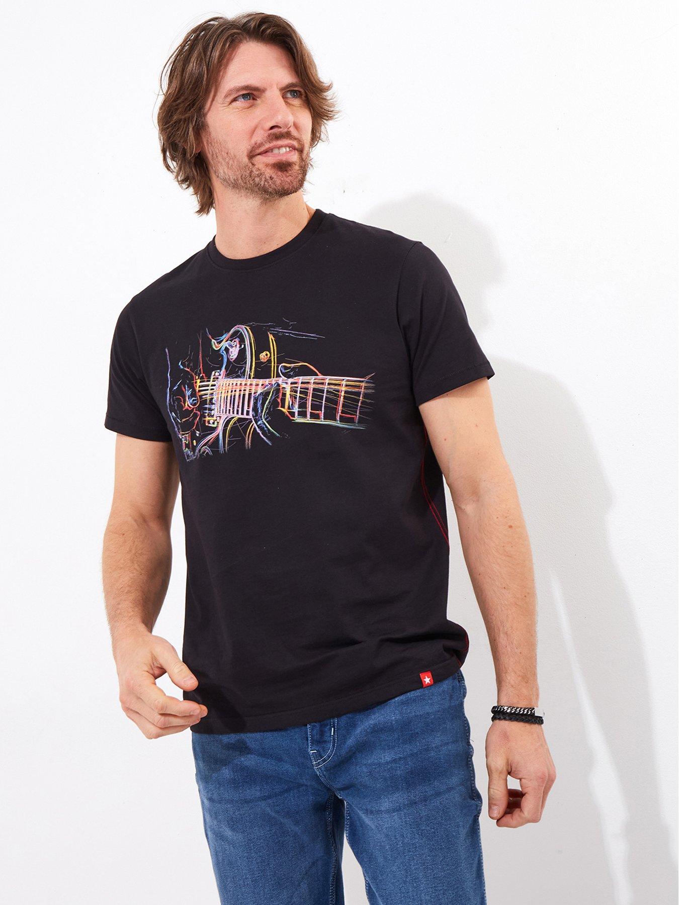 joe-browns-life-sounds-t-shirt-black
