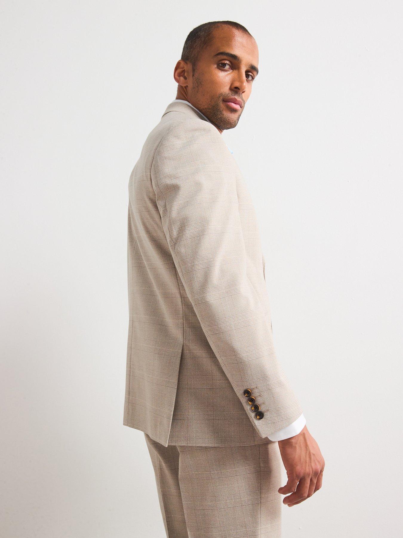 Image 2 of 6 of Skopes Tailored Fit Charlie Suit Jacket - Beige