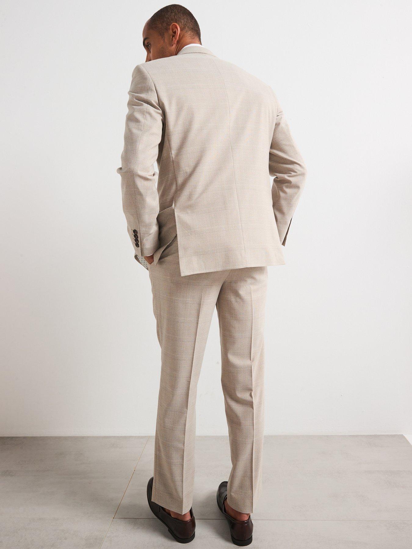 Image 6 of 6 of Skopes Tailored Fit Charlie Suit Jacket - Beige