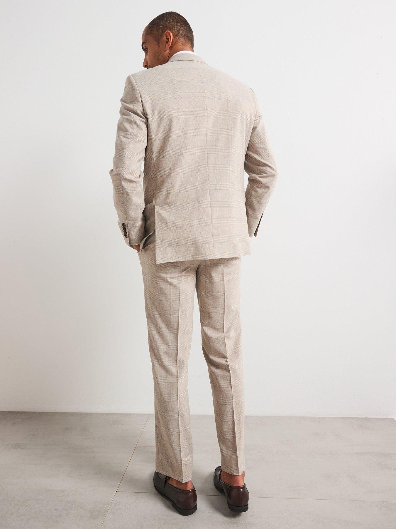 Image 6 of 6 of Skopes Charlie Tailored Fit Suit Trousers - Beige