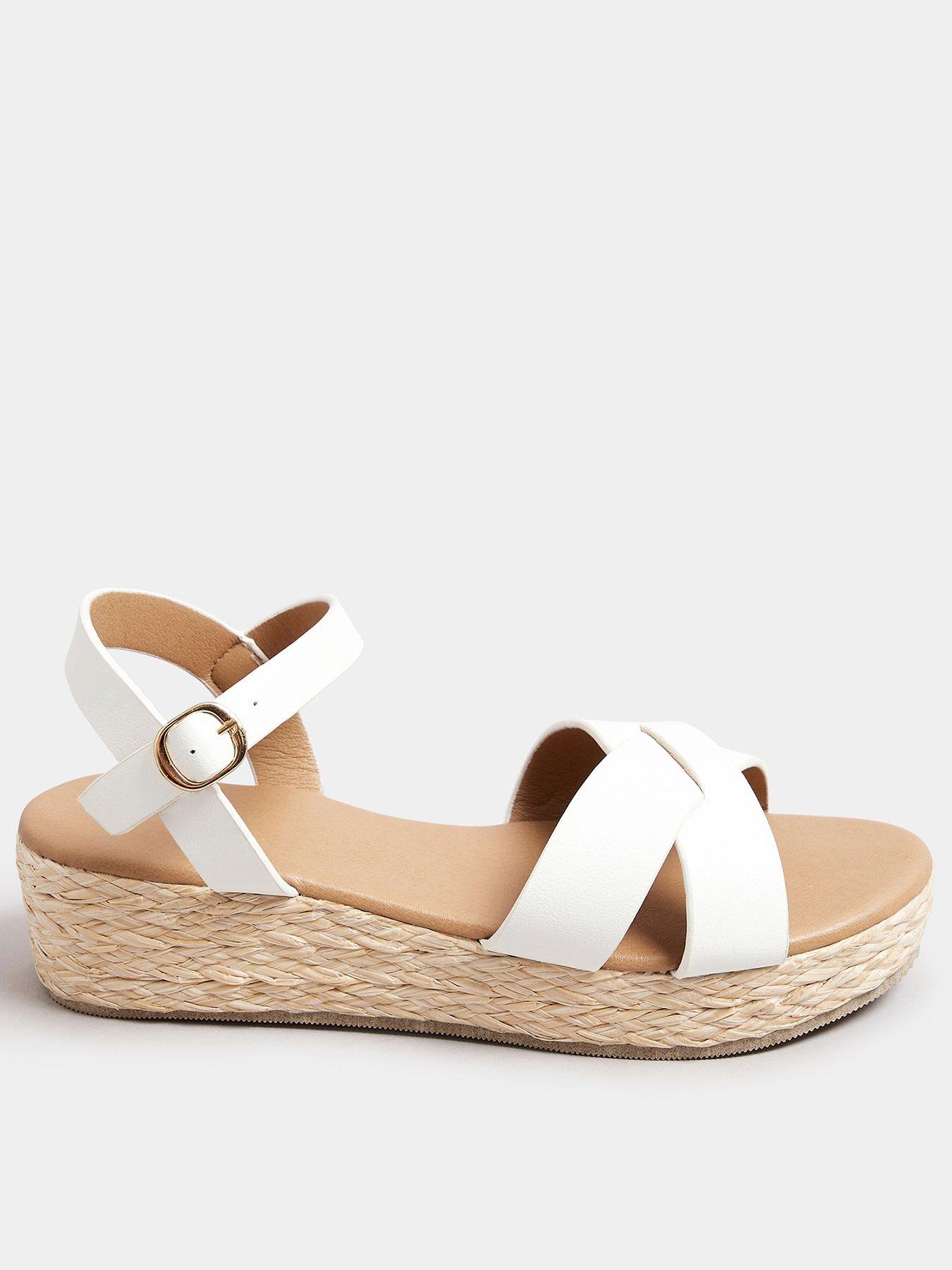 yours-wide-fit-cross-espadrille-wedge