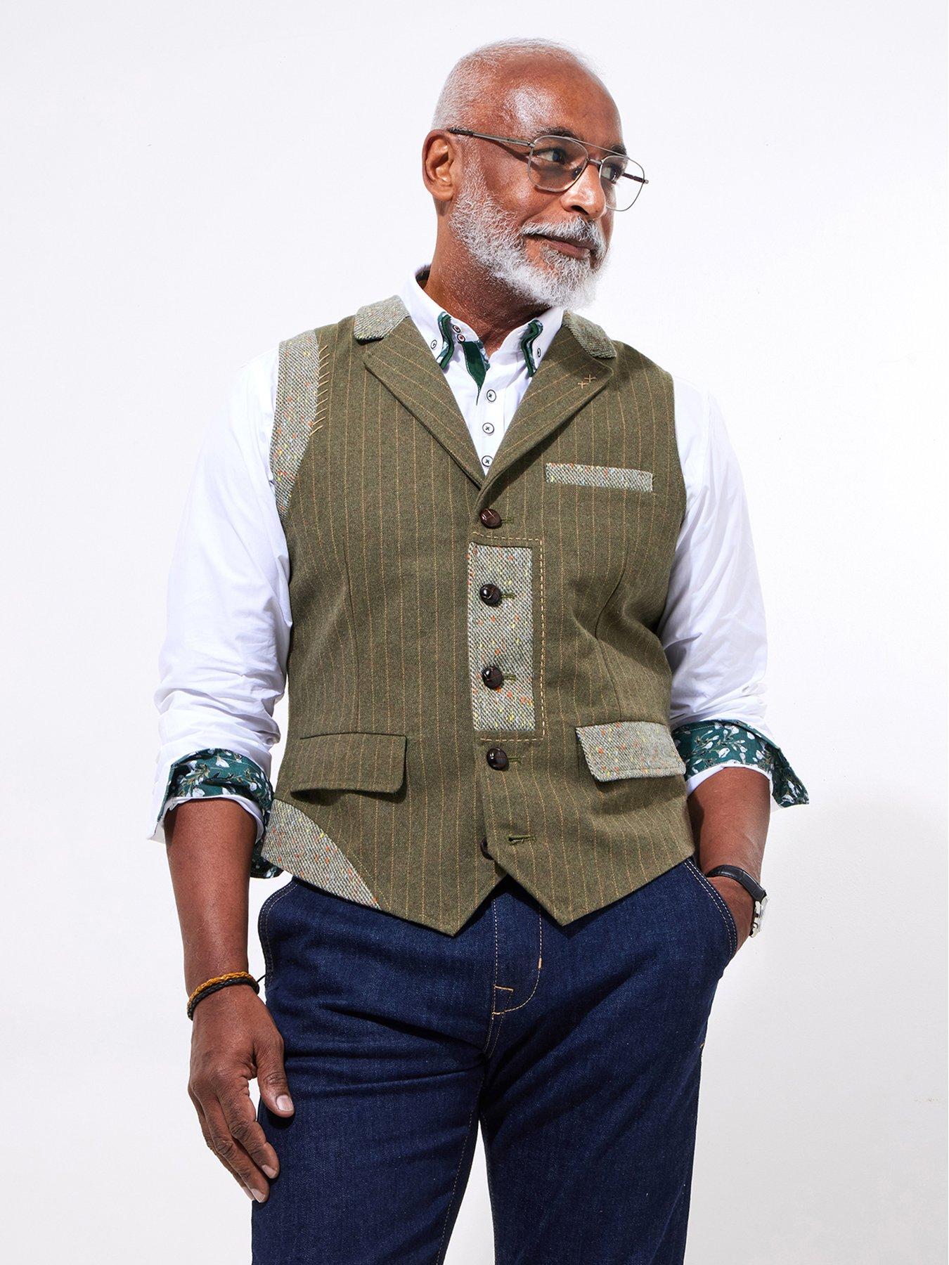 undefined Distinguished Waistcoat - Khaki