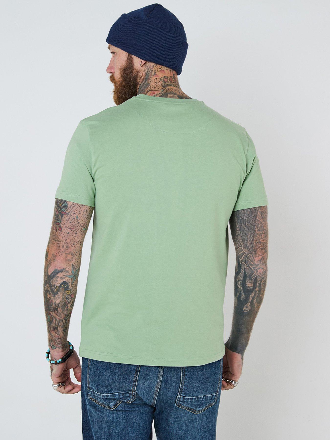  image of joe-browns-better-than-basic-t-shirt-green
