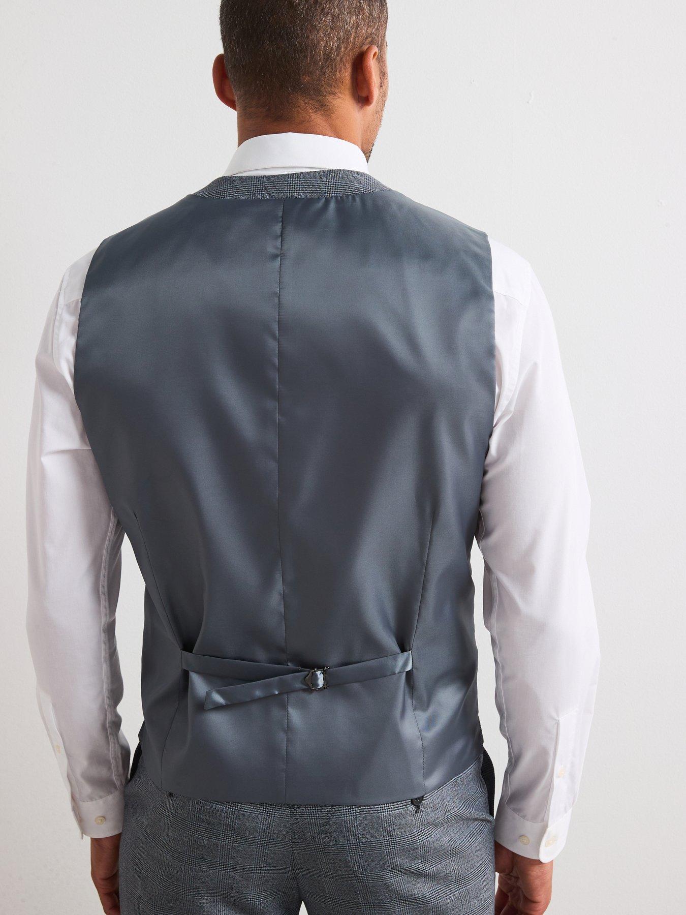  image of skopes-anthony-standard-fit-waistcoat-grey