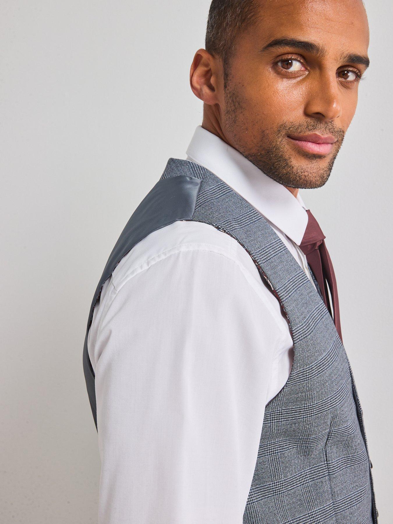  image of skopes-anthony-standard-fit-waistcoat-grey