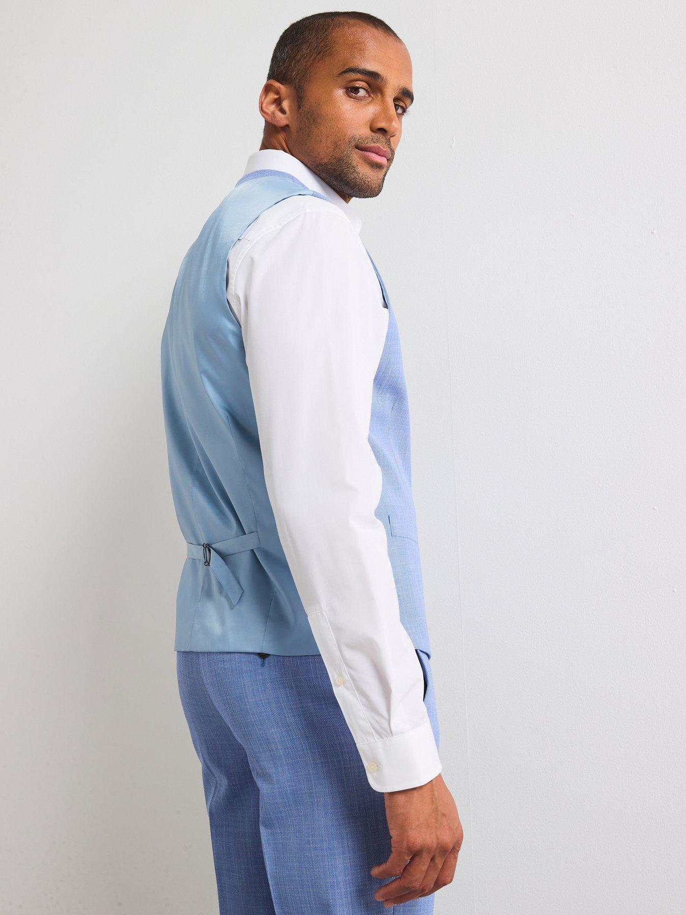 Image 2 of 6 of Skopes Redding Standard Fit Waistcoat - Blue
