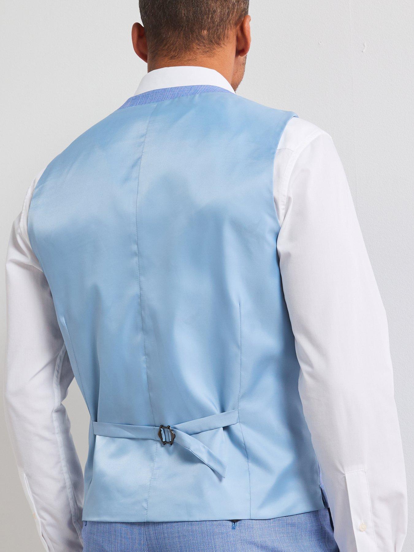 Image 4 of 6 of Skopes Redding Standard Fit Waistcoat - Blue