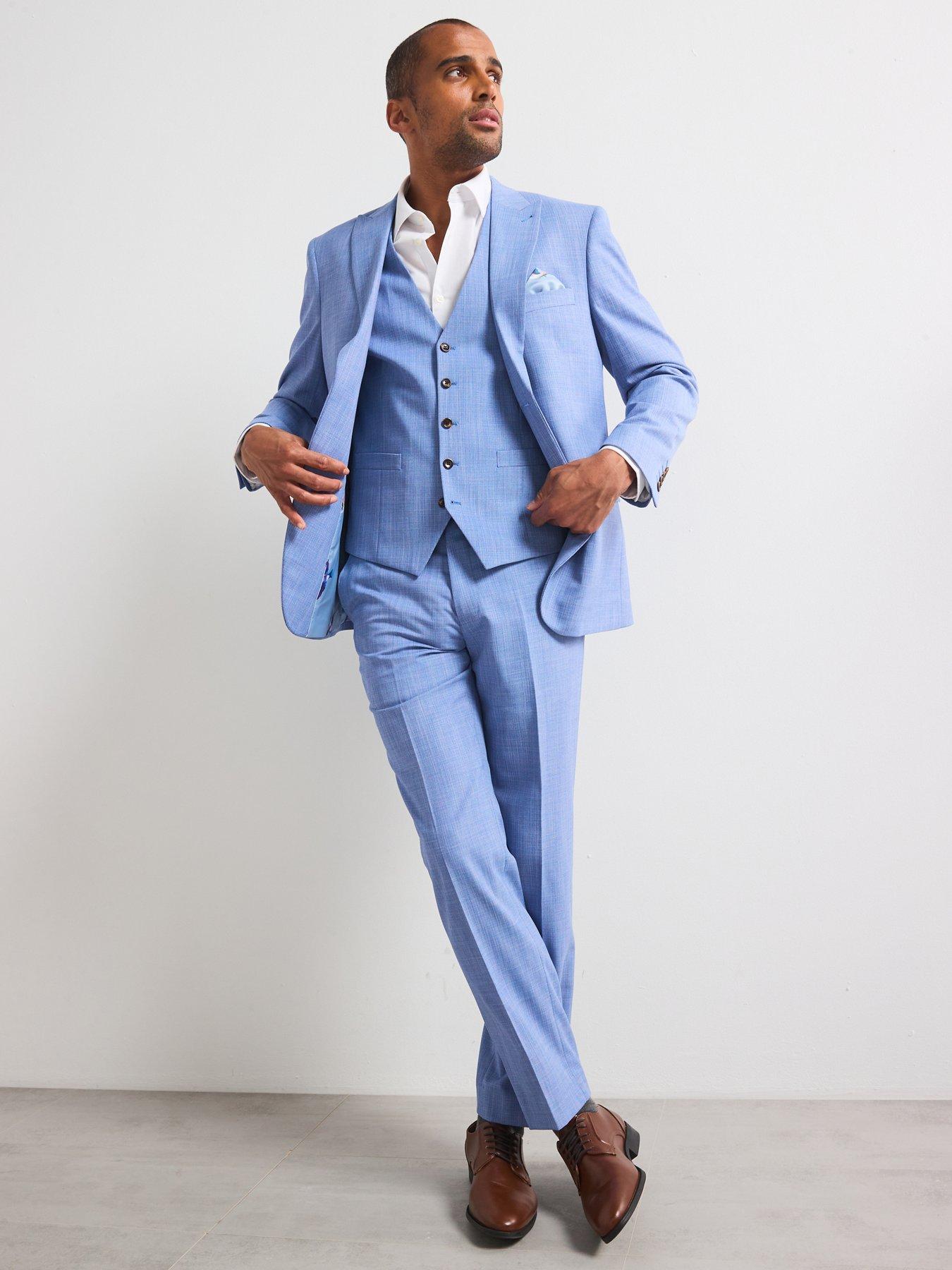 Image 6 of 6 of Skopes Redding Standard Fit Waistcoat - Blue