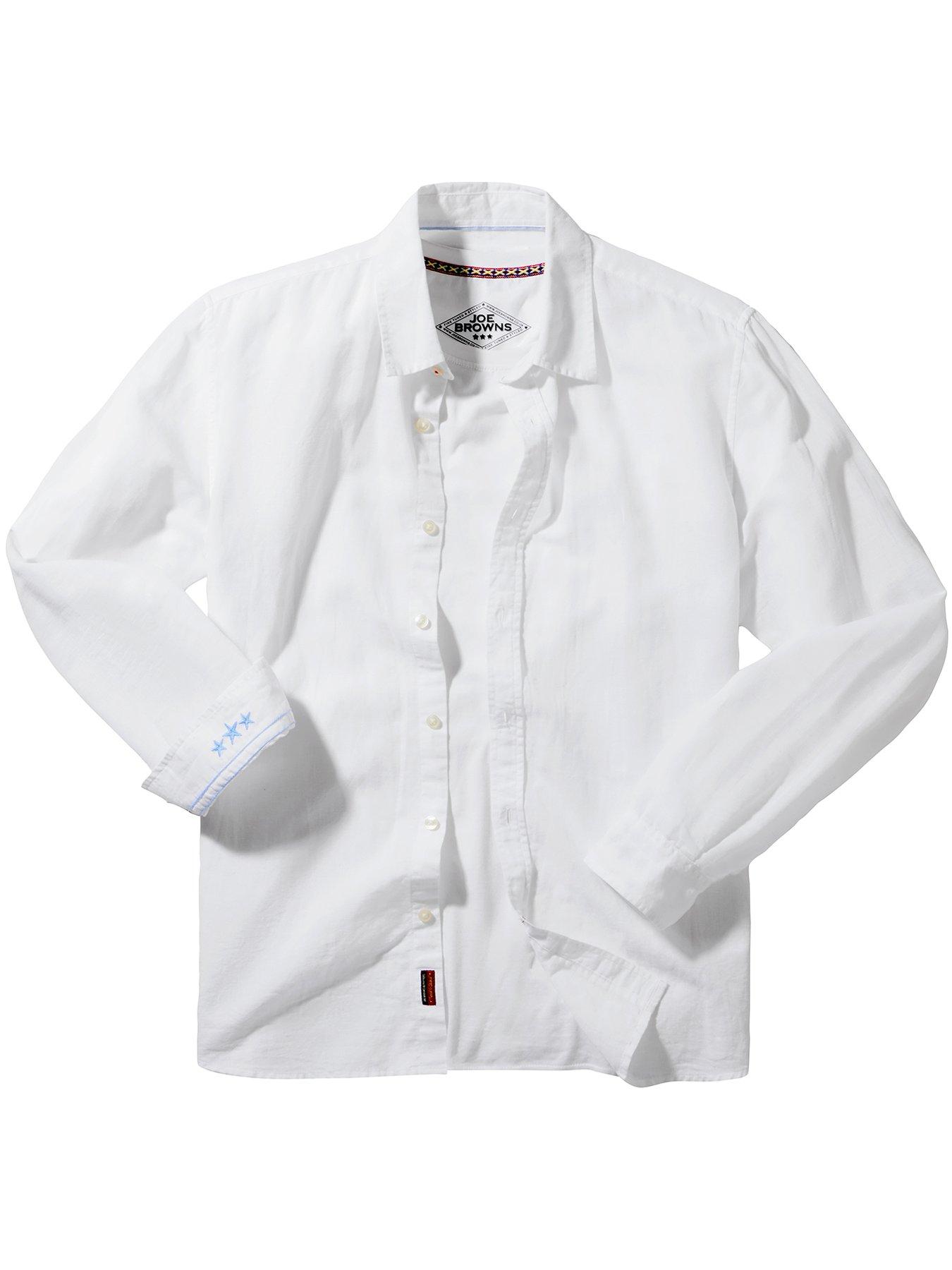 image of joe-browns-sensational-summer-shirt-white