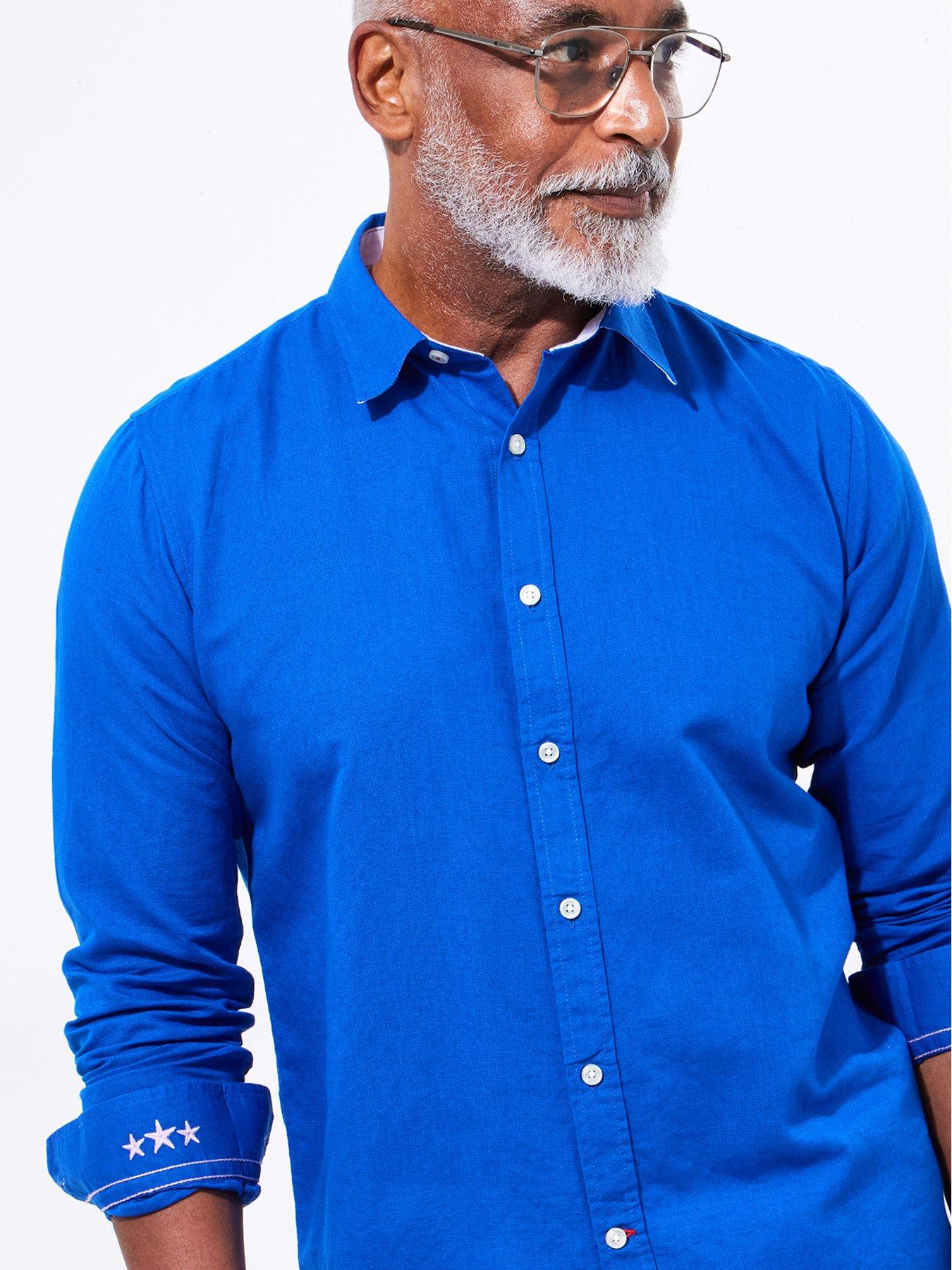  image of joe-browns-sensational-summer-shirt-blue