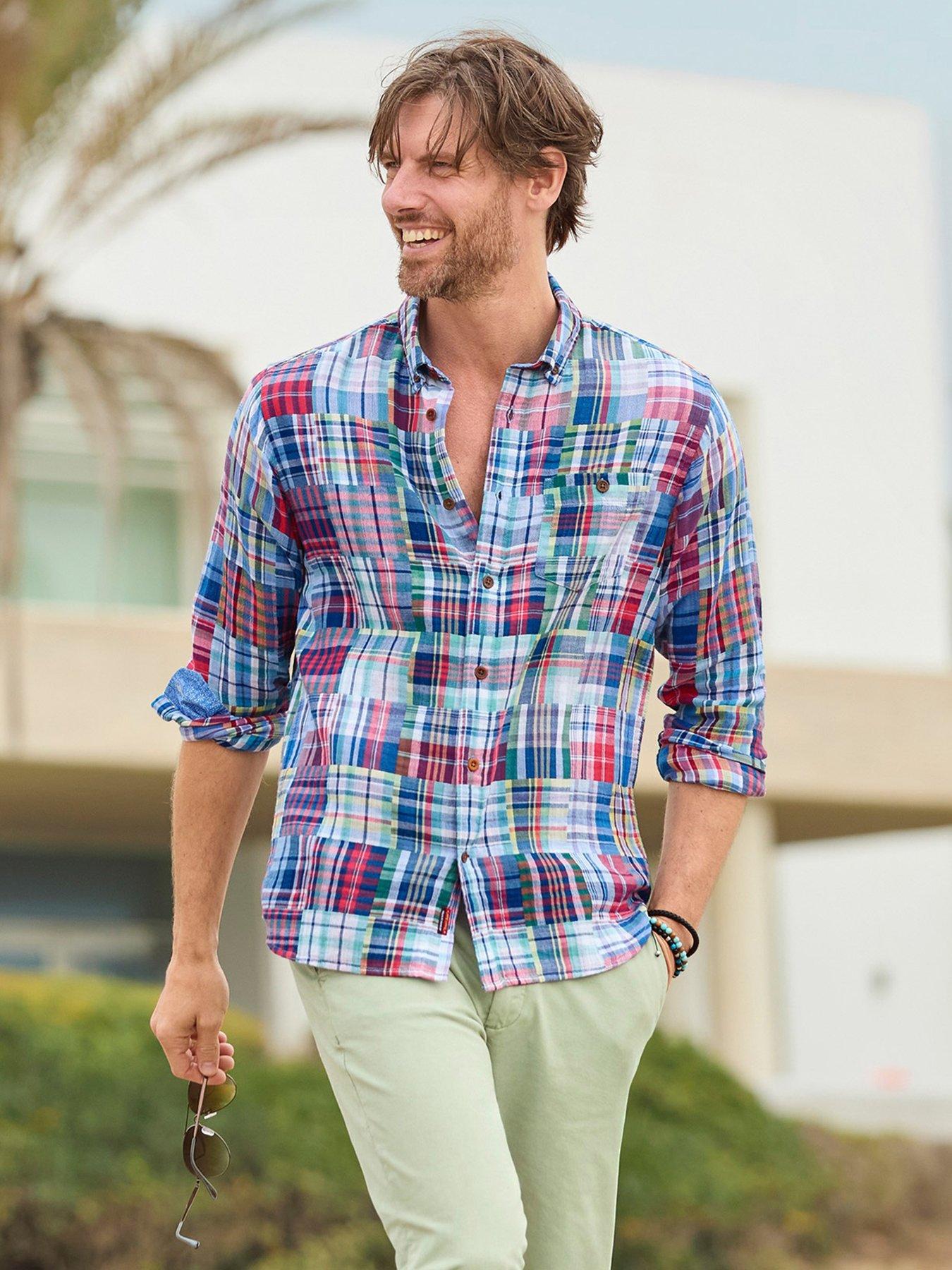  image of joe-browns-ready-for-the-weekend-long-sleeve-shirt-multi