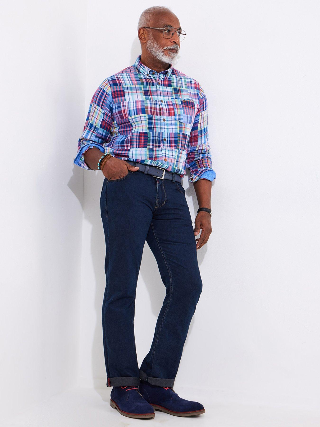  image of joe-browns-ready-for-the-weekend-long-sleeve-shirt-multi