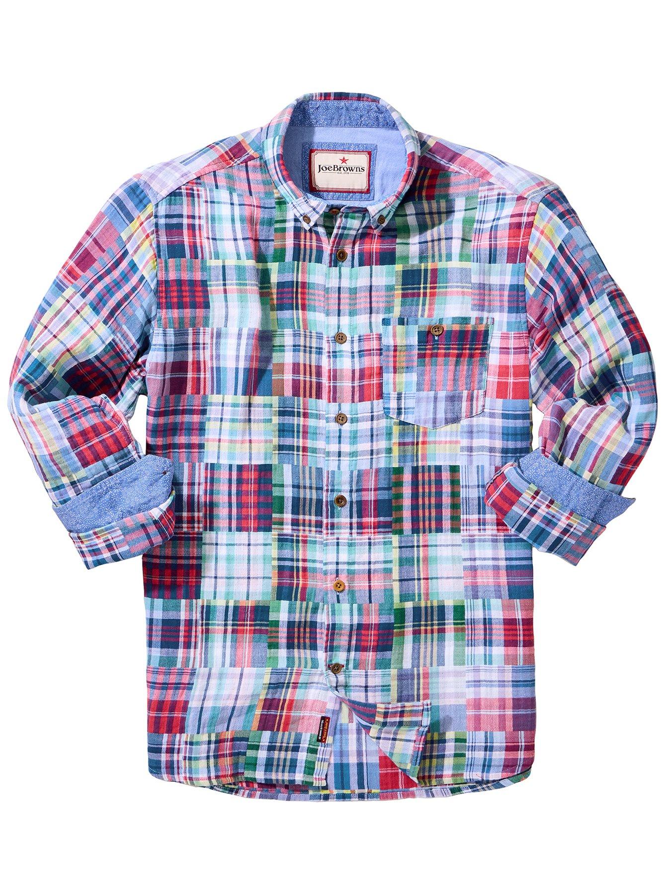  image of joe-browns-ready-for-the-weekend-long-sleeve-shirt-multi