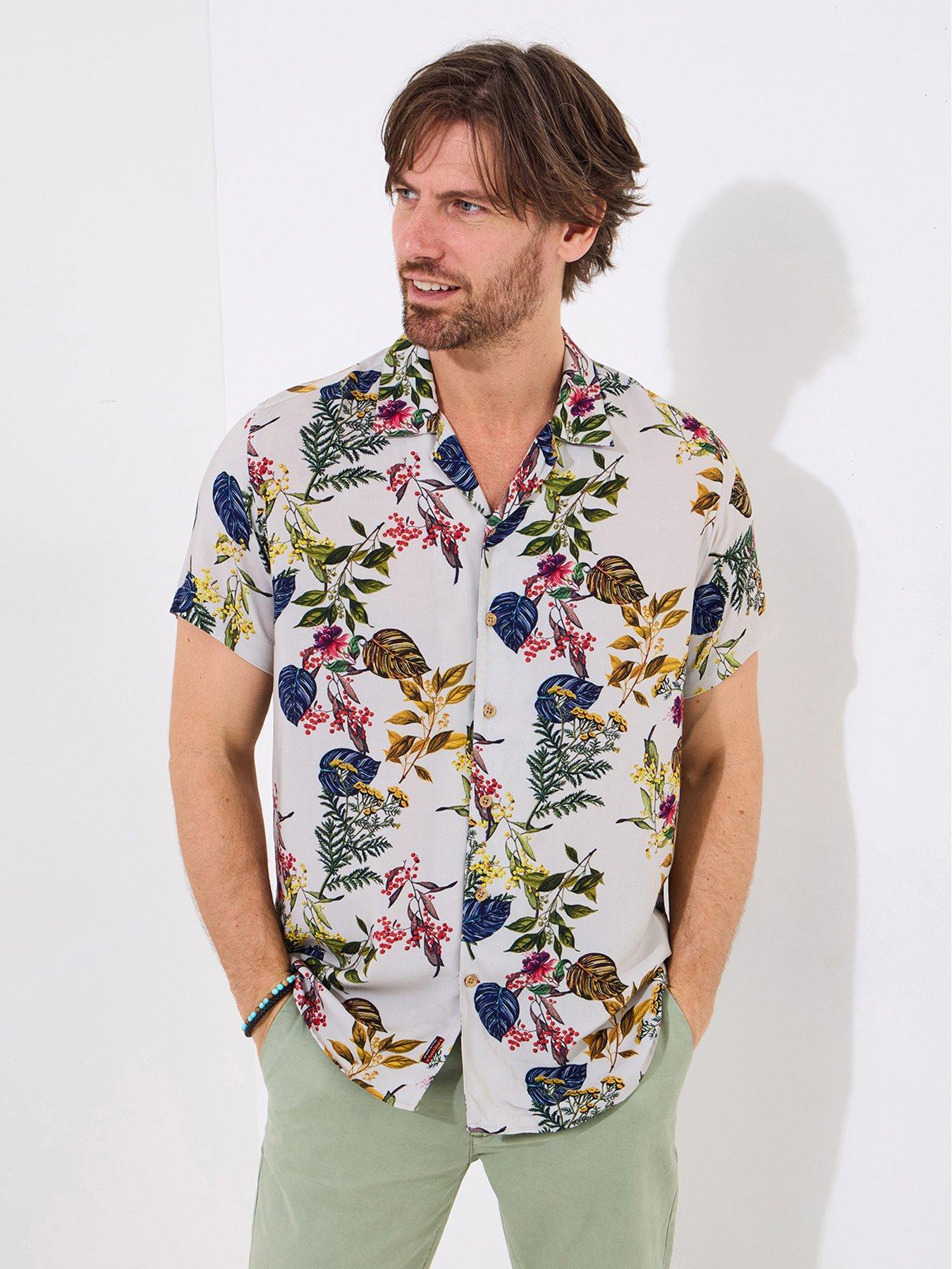 undefined Botanical Short Sleeve Shirt - Multi