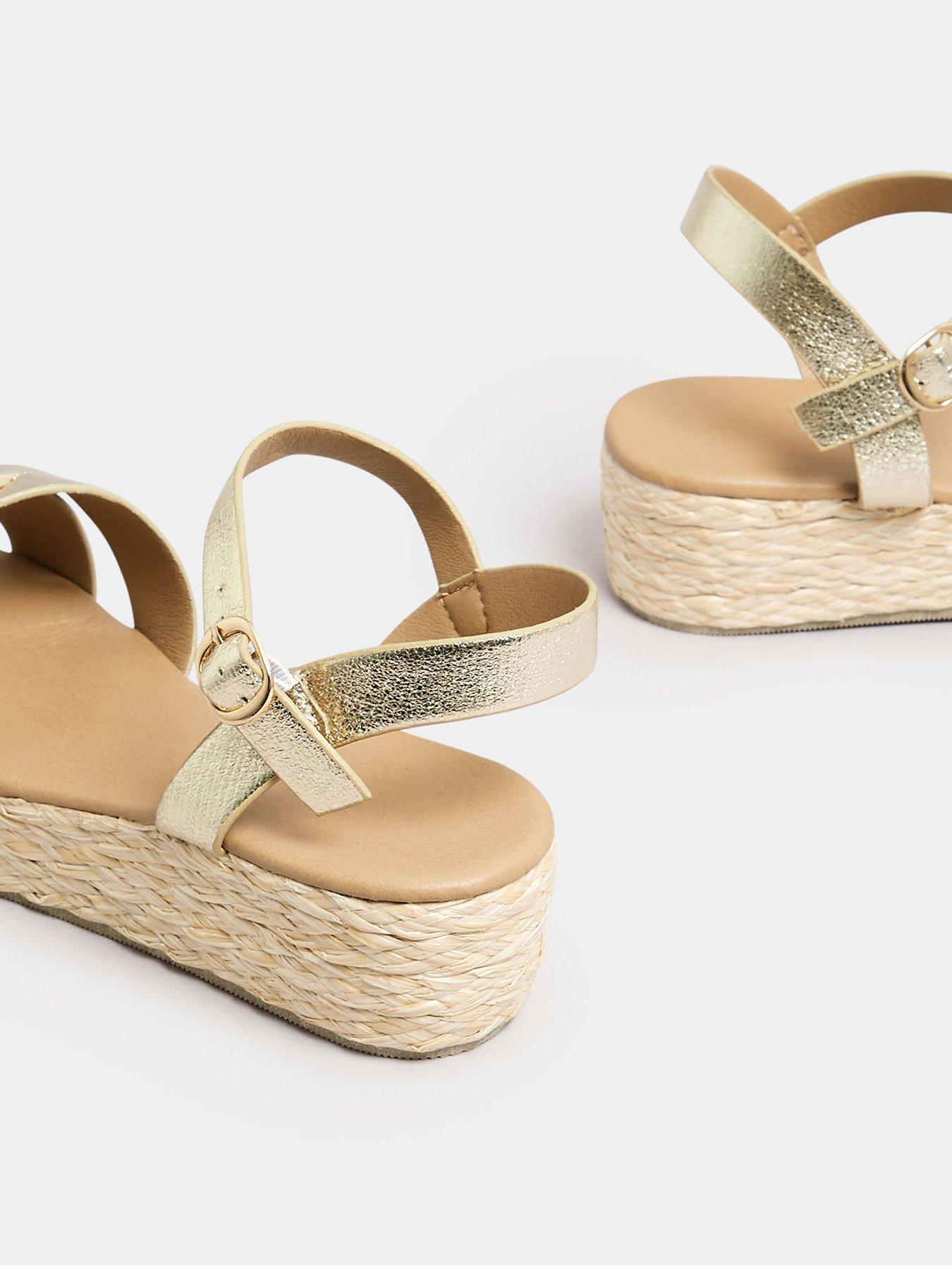  image of yours-wide-fit-cross-espadrille-wedge