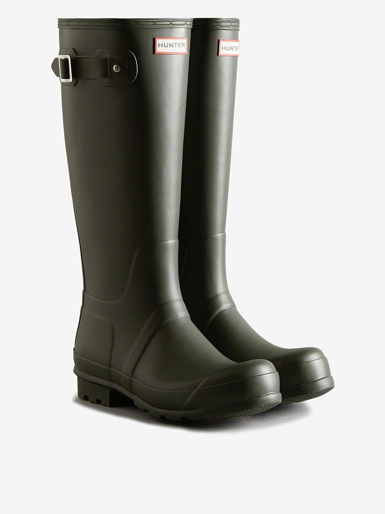 Hunter Mens Original Tall Boots - Green