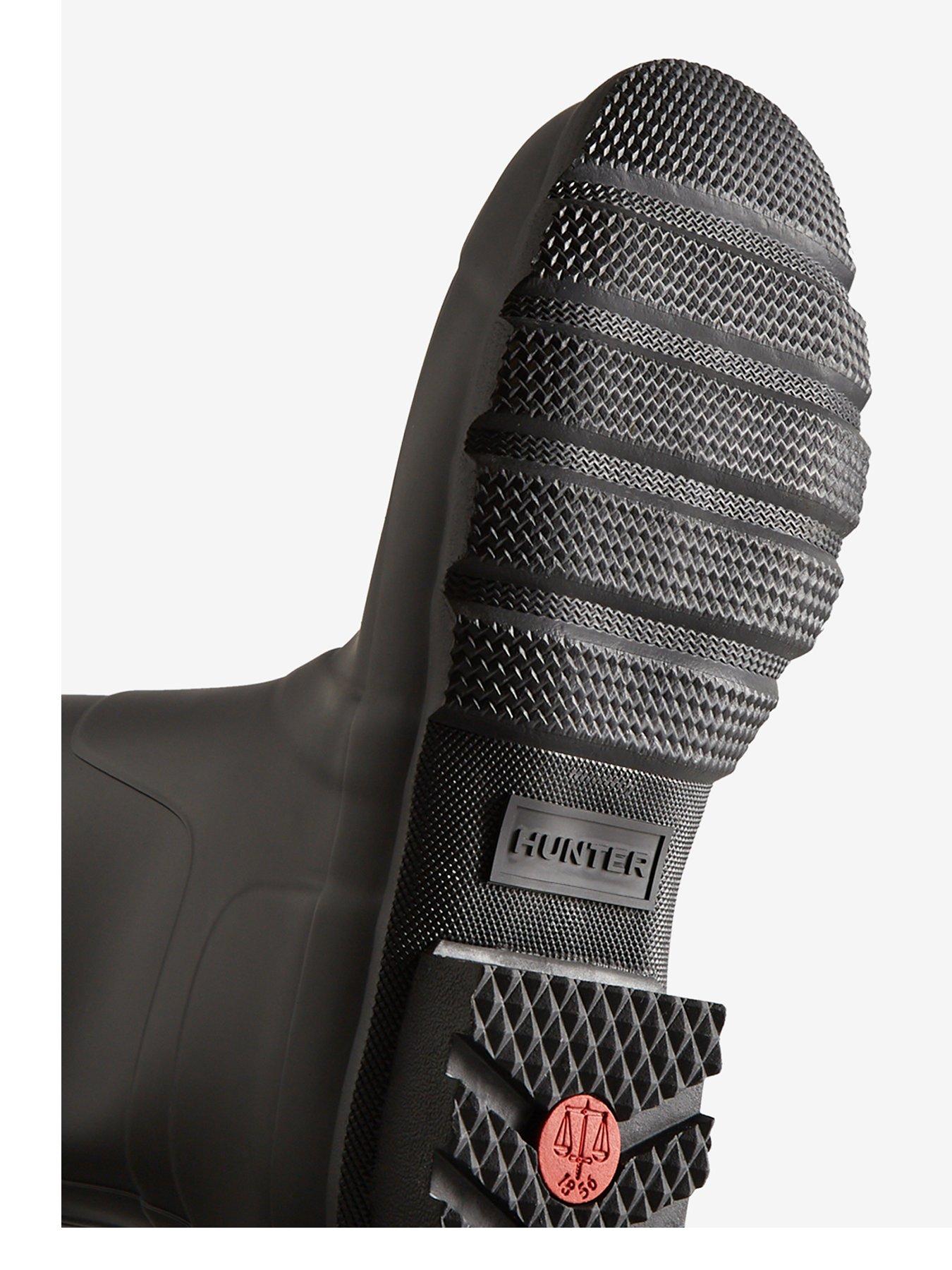  image of hunter-mens-original-short-boots-black