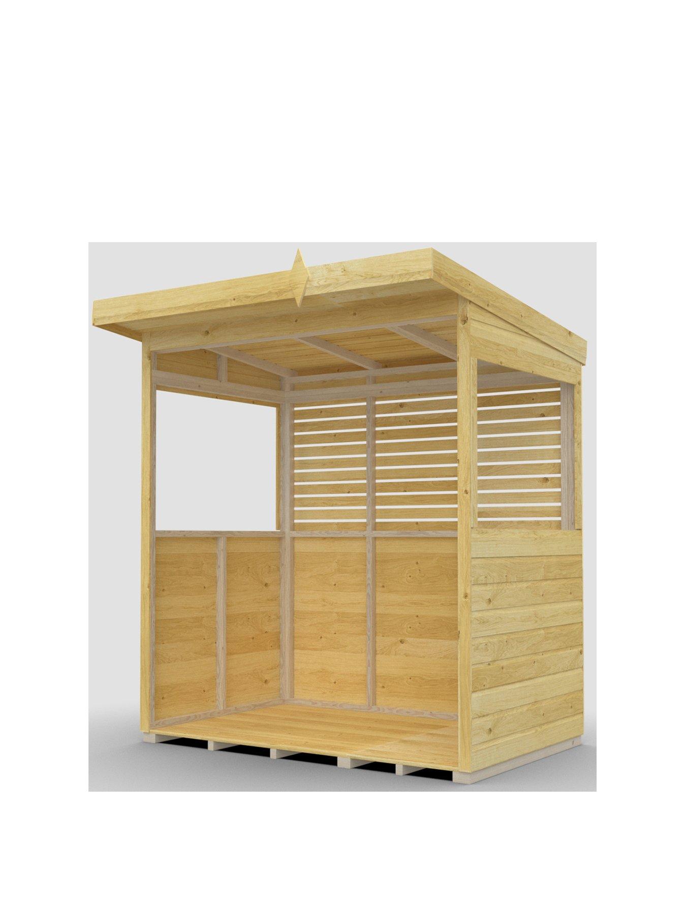 Image 2 of 6 of DIY Sheds 6 x 4ft Shiplap Pressure Treated&nbsp;BBQ/Outdoor Kitchen