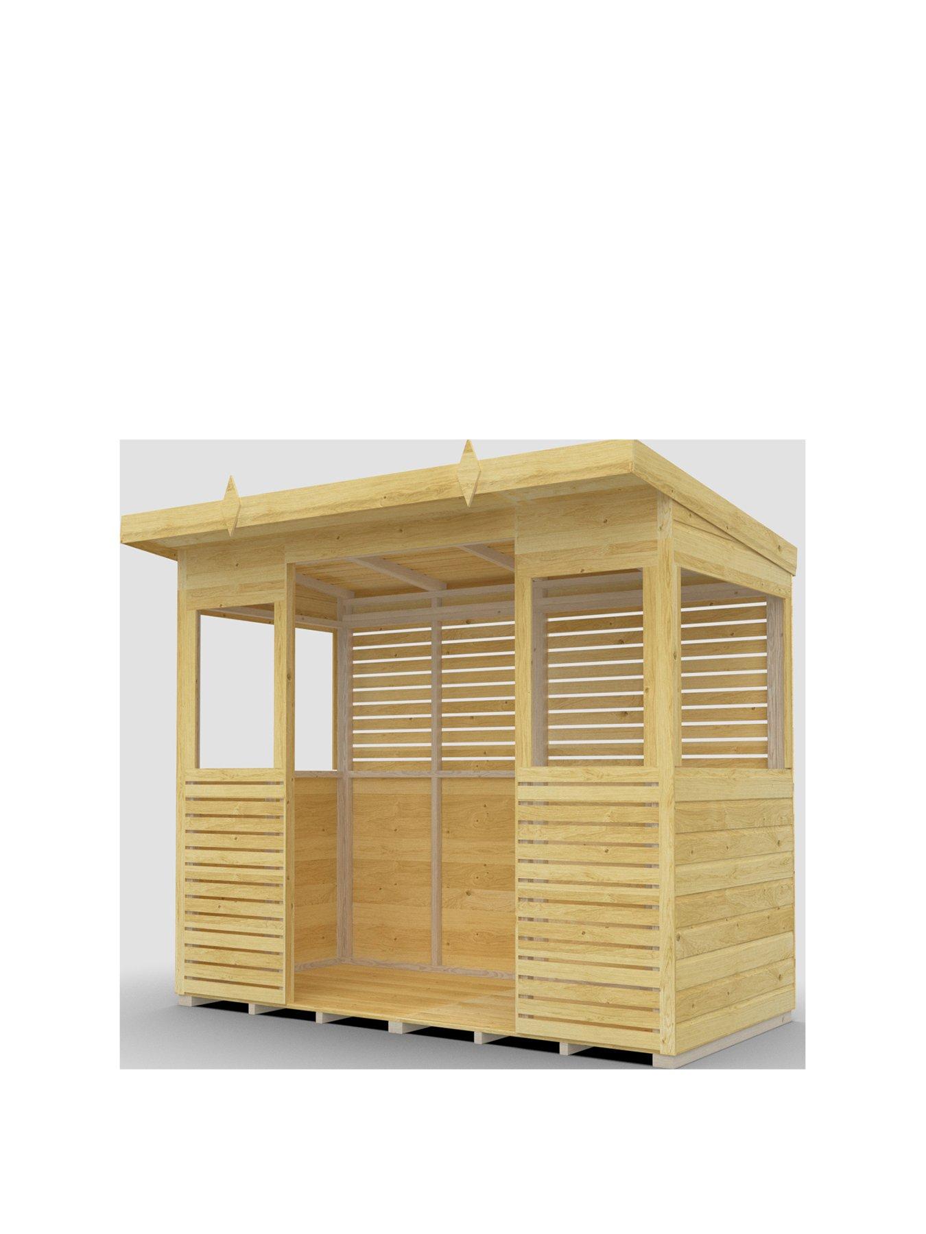 Image 2 of 6 of DIY Sheds 8 x 4ft Shiplap Pressure Treated&nbsp;BBQ/Outdoor Kitchen