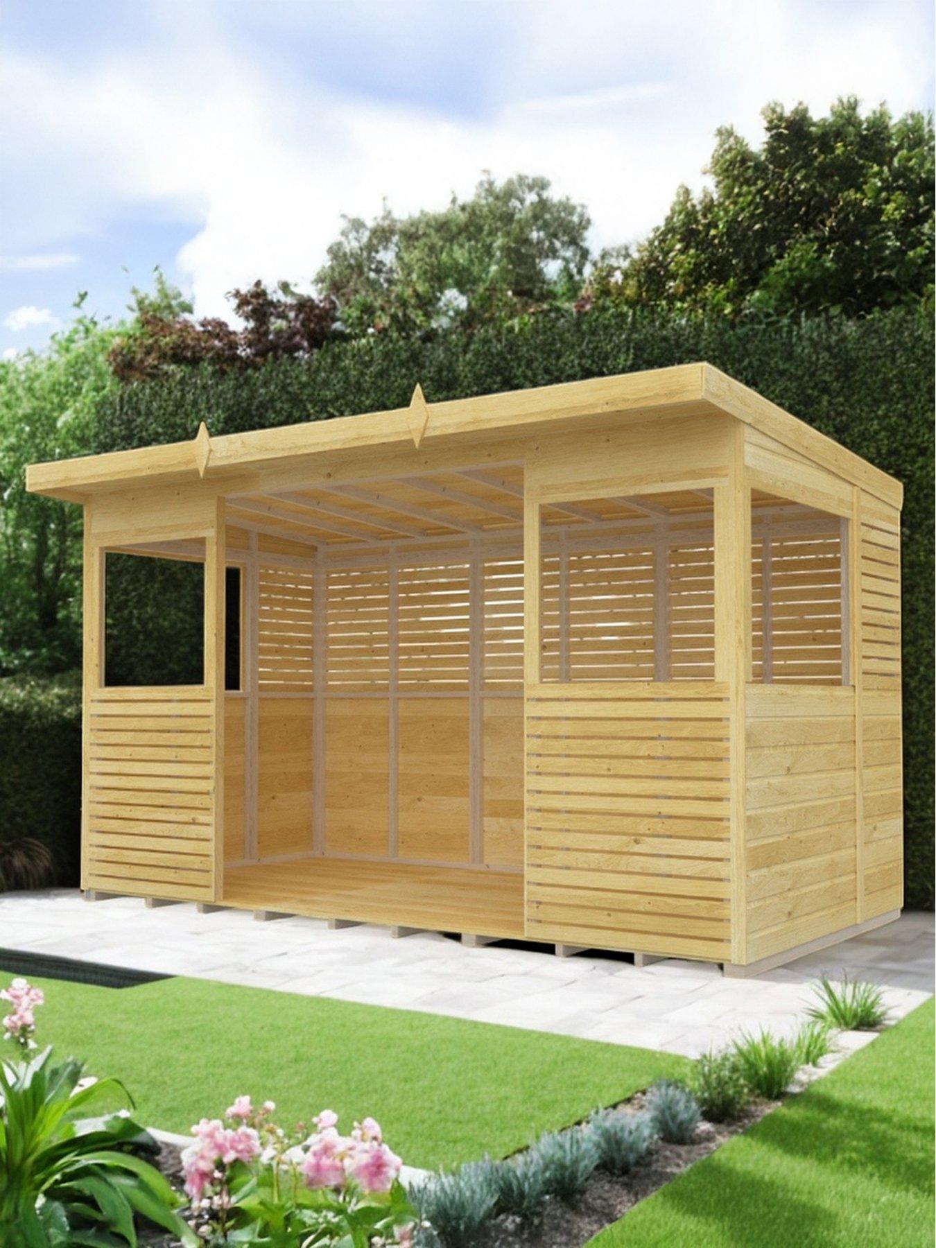 DIY Sheds 12 x 6ft BBQ/Outdoor Shiplap Pressure Treated Kitchen