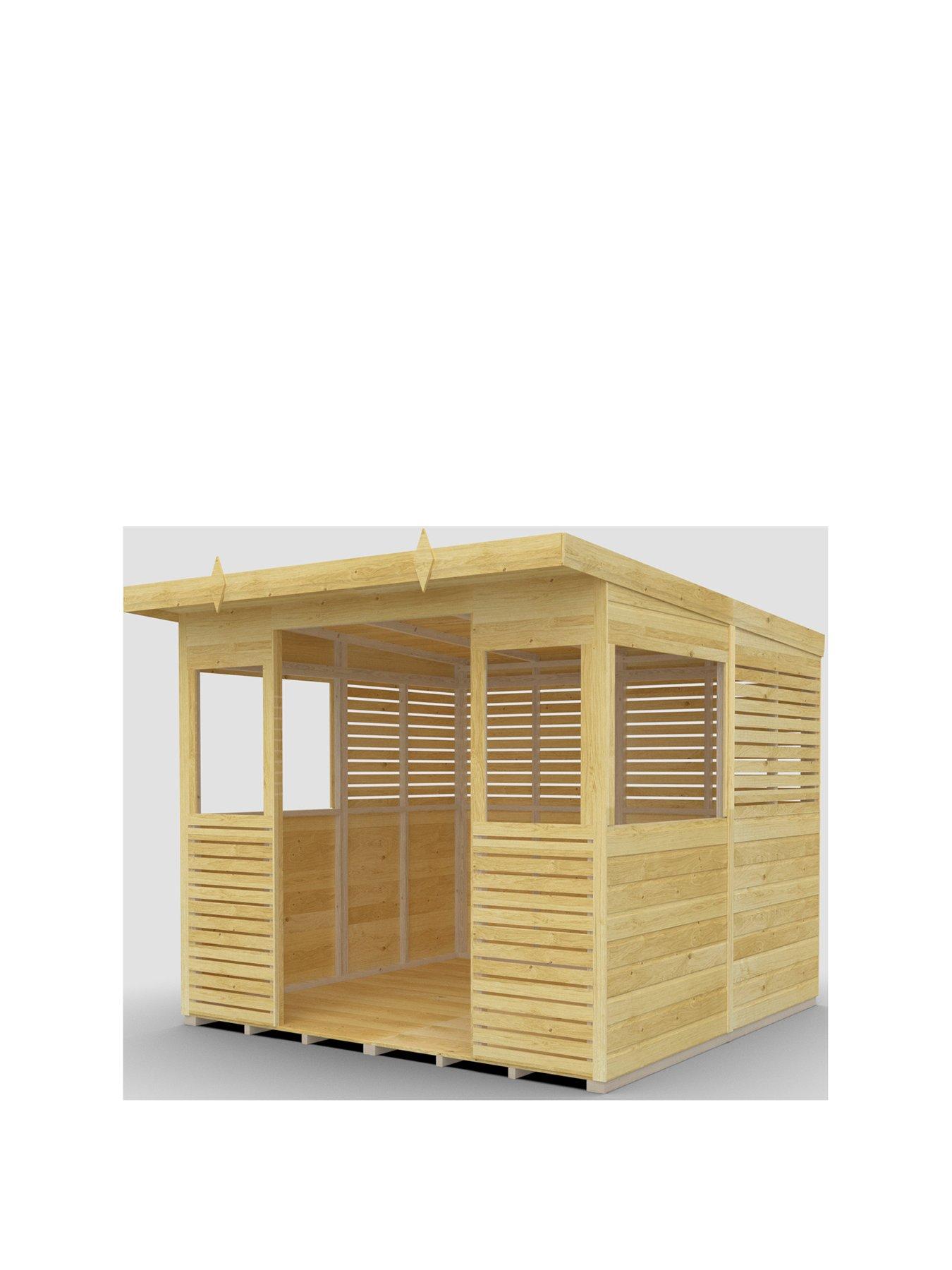 Image 2 of 6 of DIY Sheds 8 x 8ft BBQ/Outdoor&nbsp;Shiplap Pressure Treated Kitchen