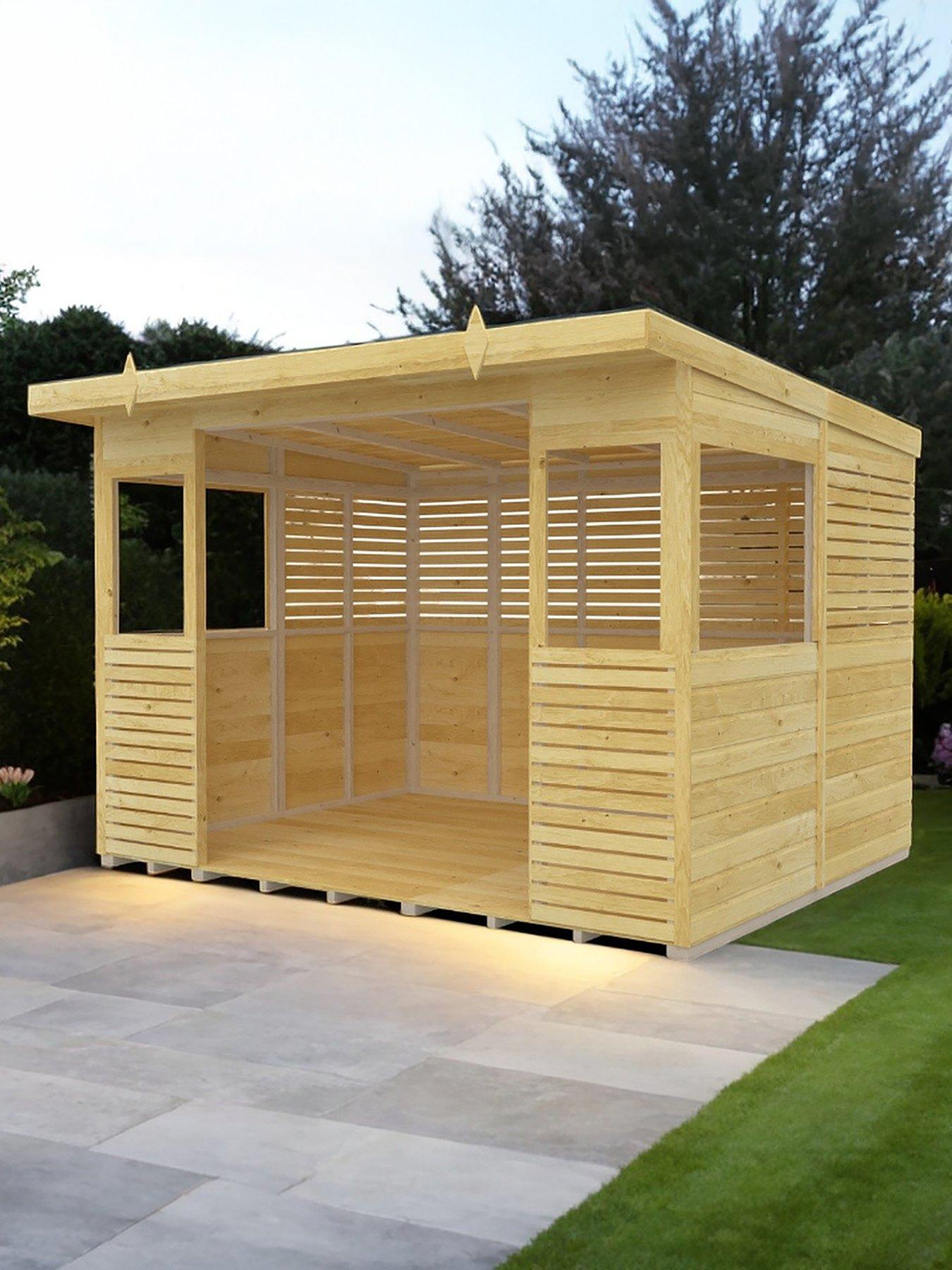 undefined 10 x 8ft Shiplap Pressure Treated BBQ/Outdoor Kitchen
