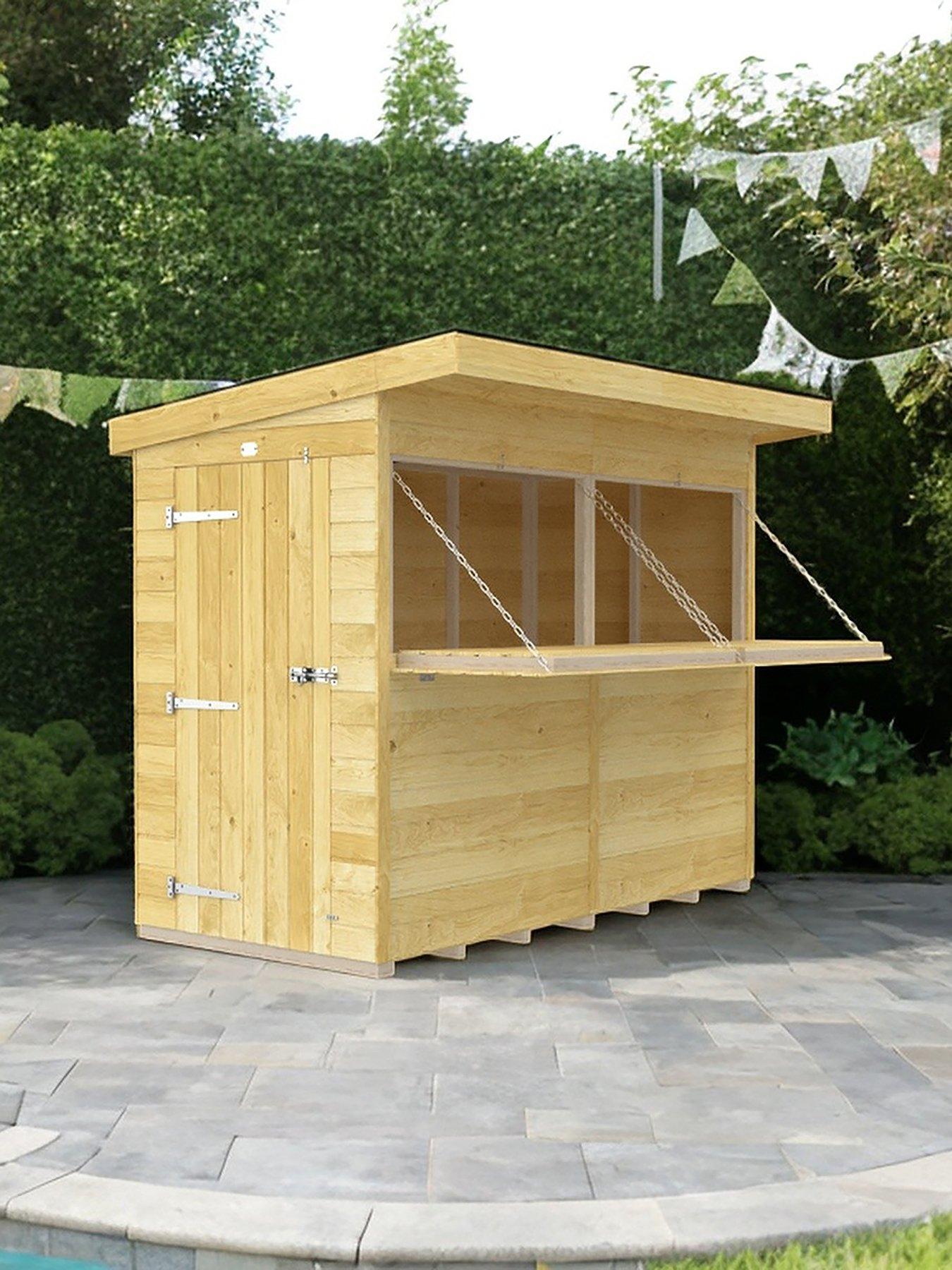 DIY Sheds 8 x 4ft Shiplap Pressure Treated BAR