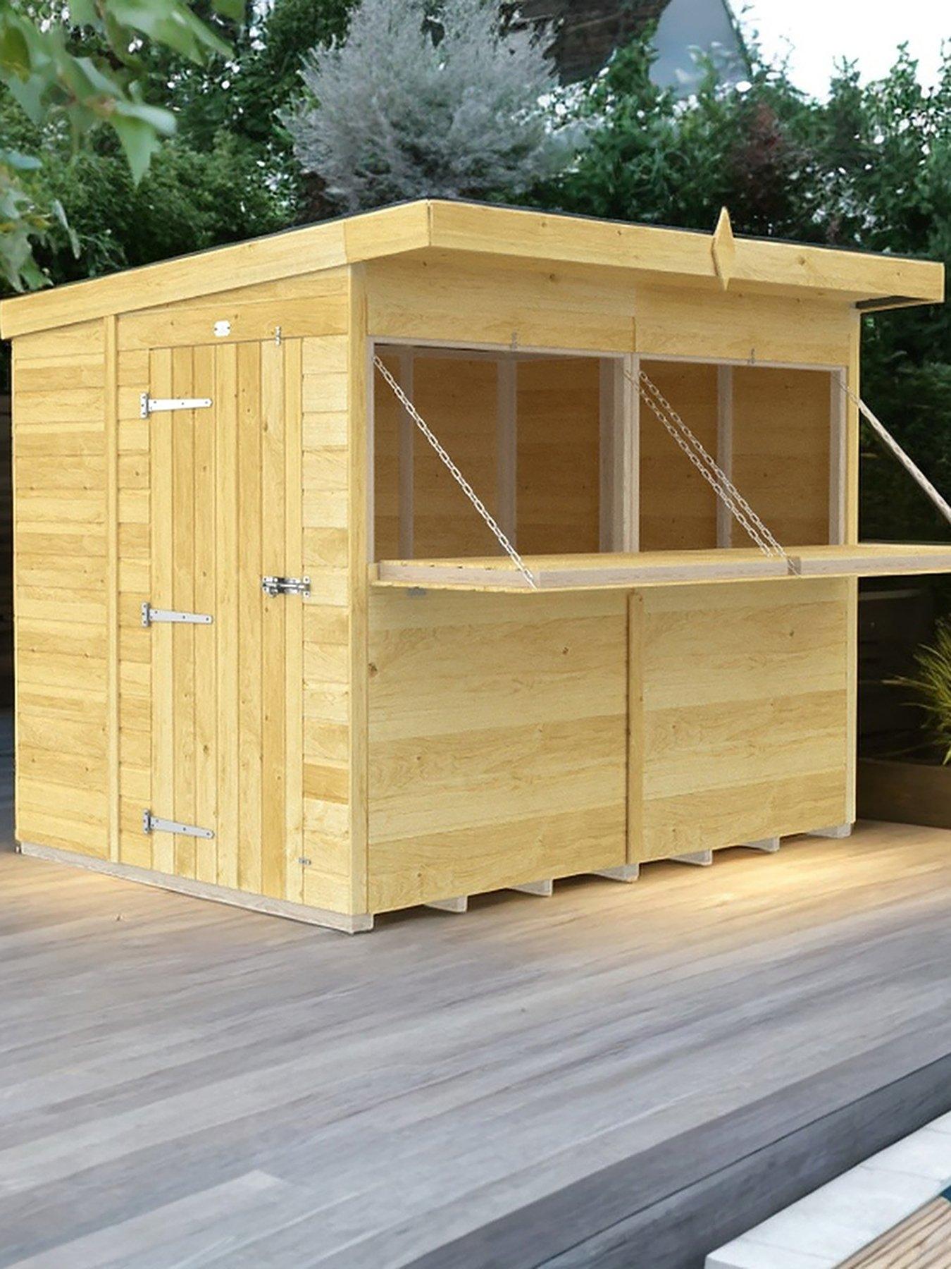 DIY Sheds 8 x 6ft Shiplap Pressure Treated BAR