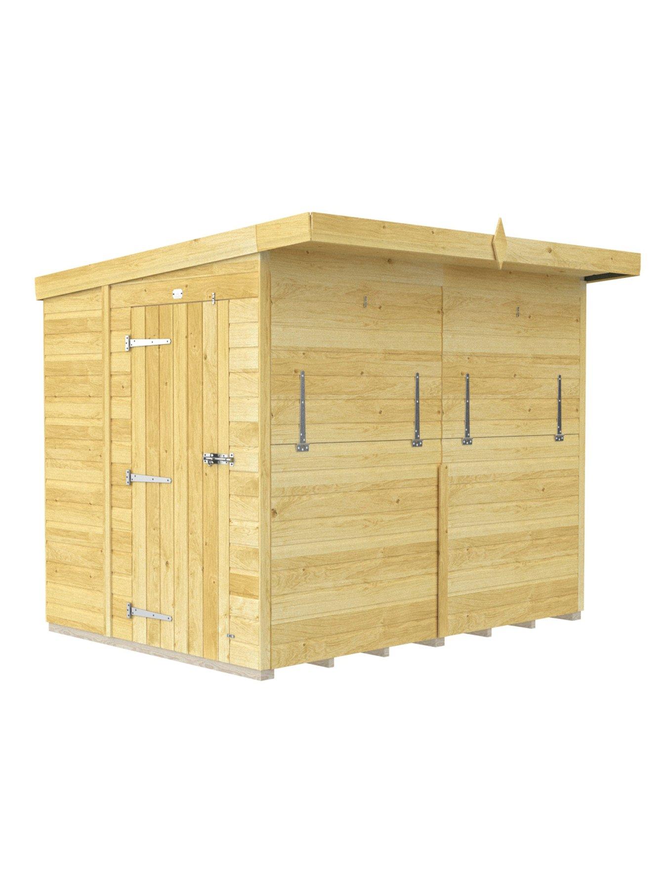 Image 3 of 7 of DIY Sheds 8 x 6ft&nbsp;Shiplap Pressure Treated BAR