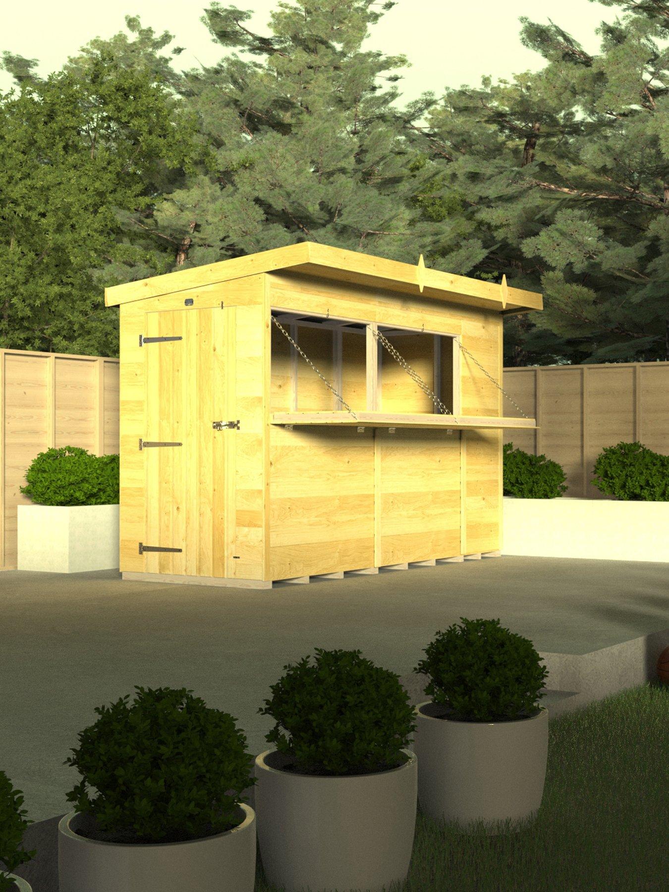 Image 4 of 7 of DIY Sheds 8 x 6ft&nbsp;Shiplap Pressure Treated BAR