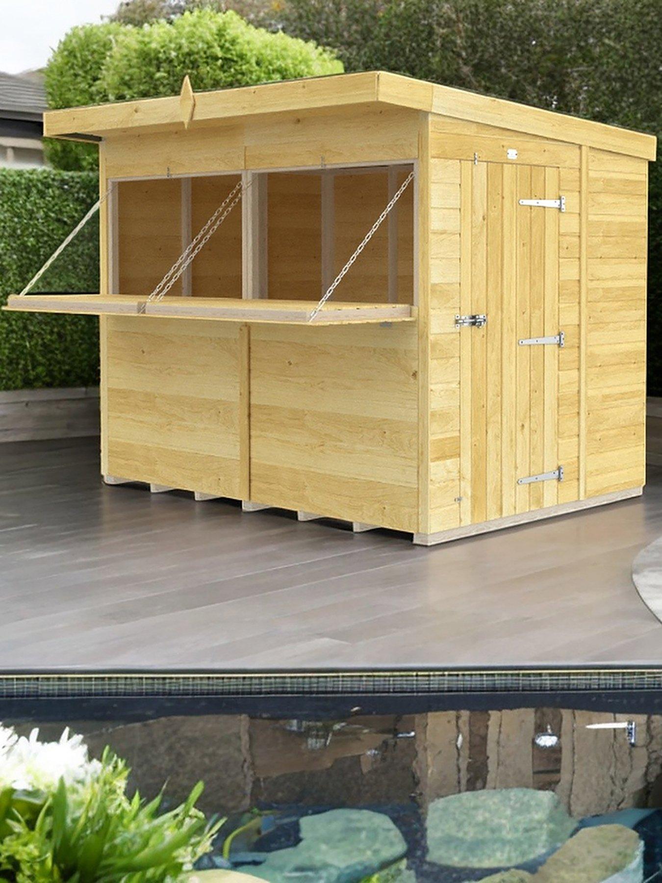 Image 1 of 7 of DIY Sheds 8 x 8ft&nbsp;Shiplap Pressure Treated BAR