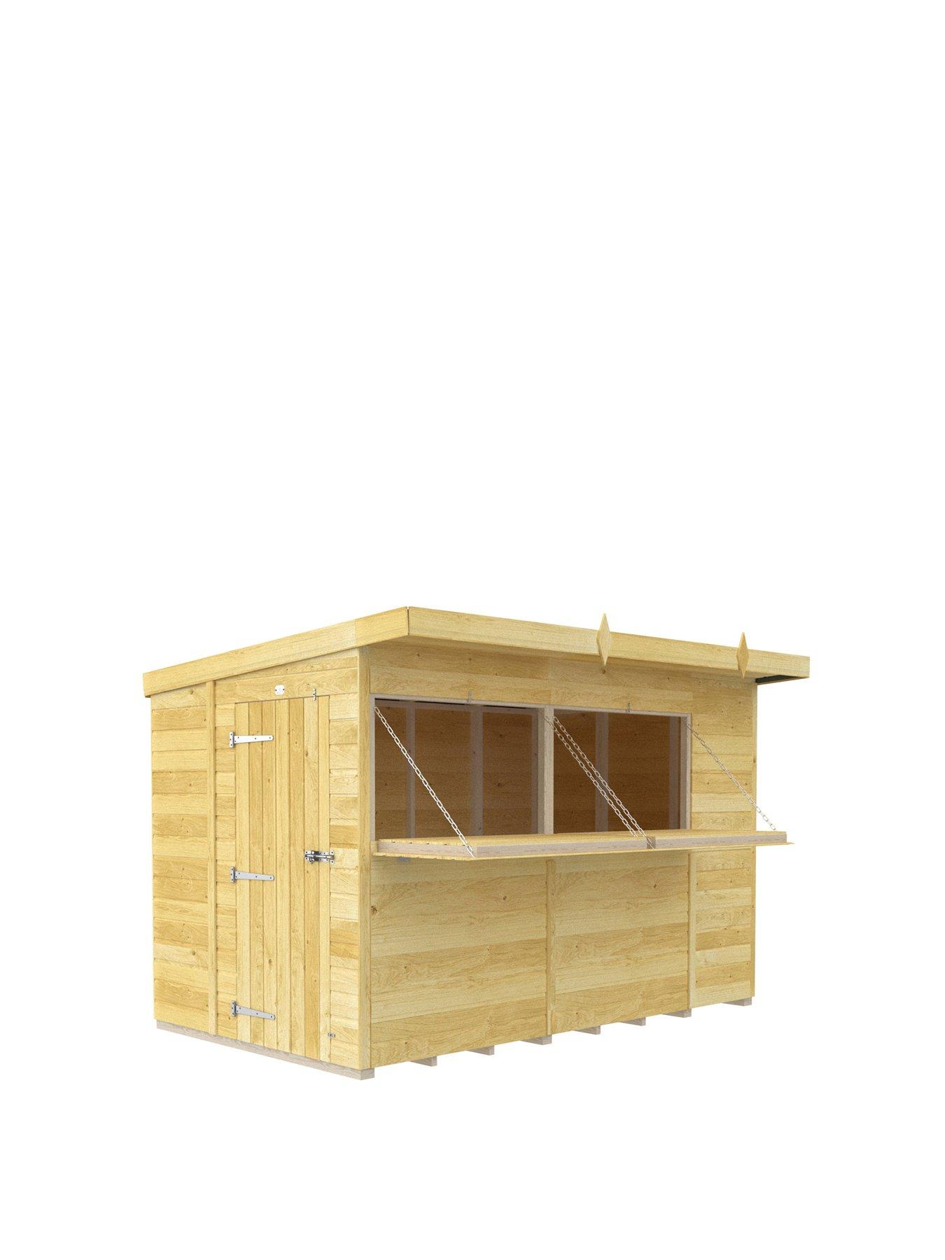 Image 2 of 7 of DIY Sheds 10 x 8ft Shiplap Pressure Treated BAR&nbsp;