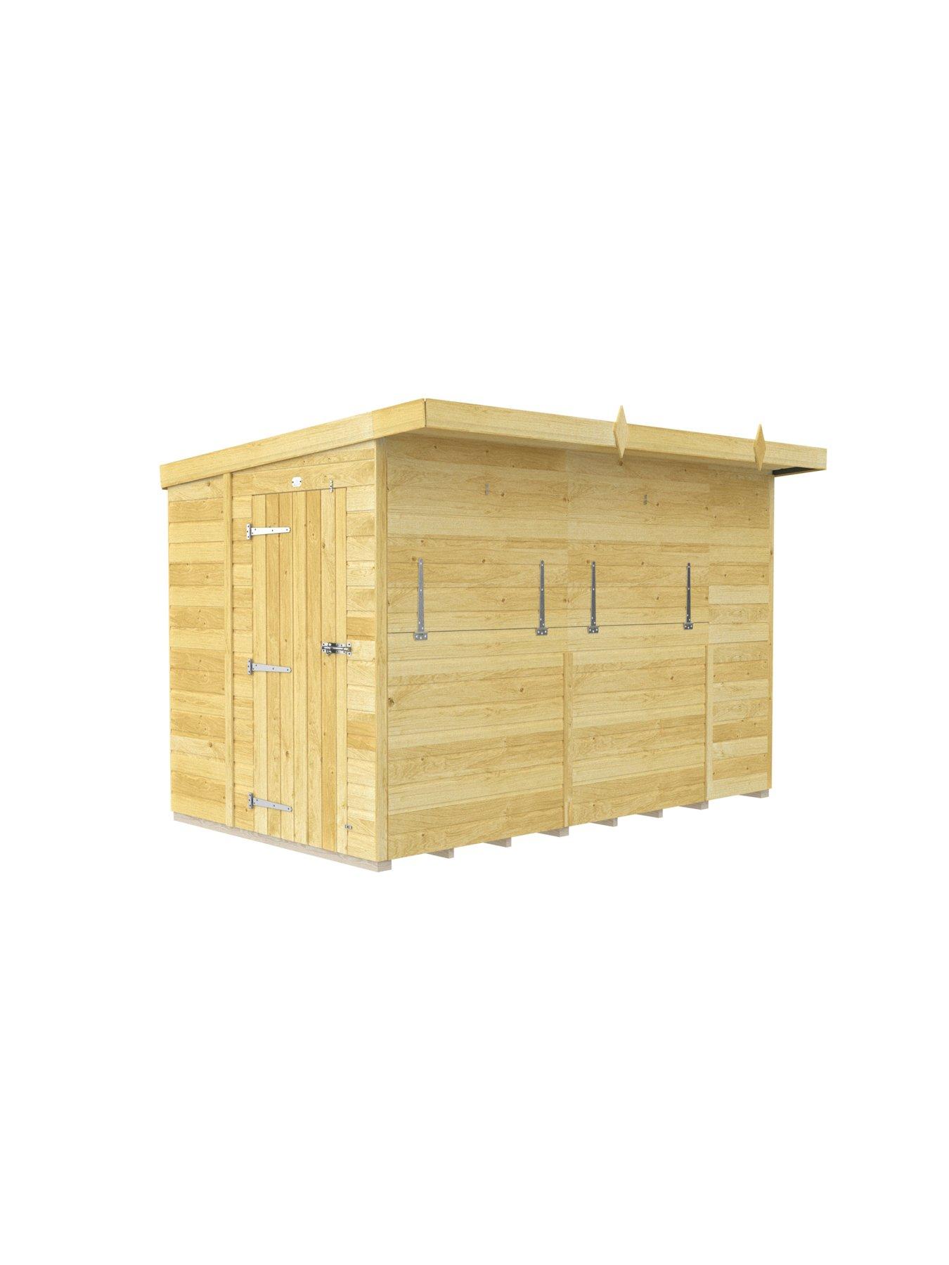 Image 3 of 7 of DIY Sheds 10 x 8ft Shiplap Pressure Treated BAR&nbsp;