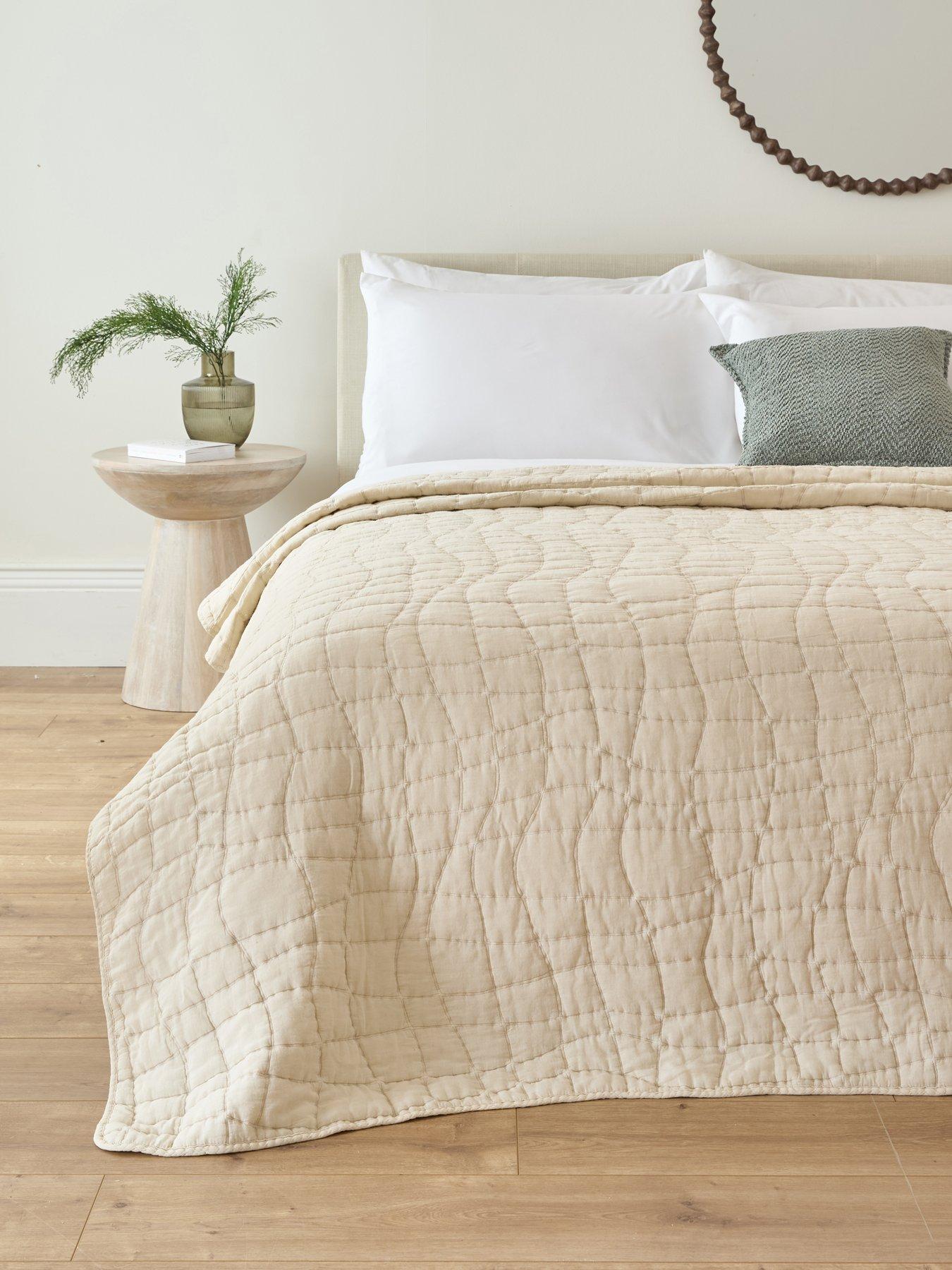 Image 1 of 4 of Very Home Retreat Cotton Quilted Bedspread 165x240cm