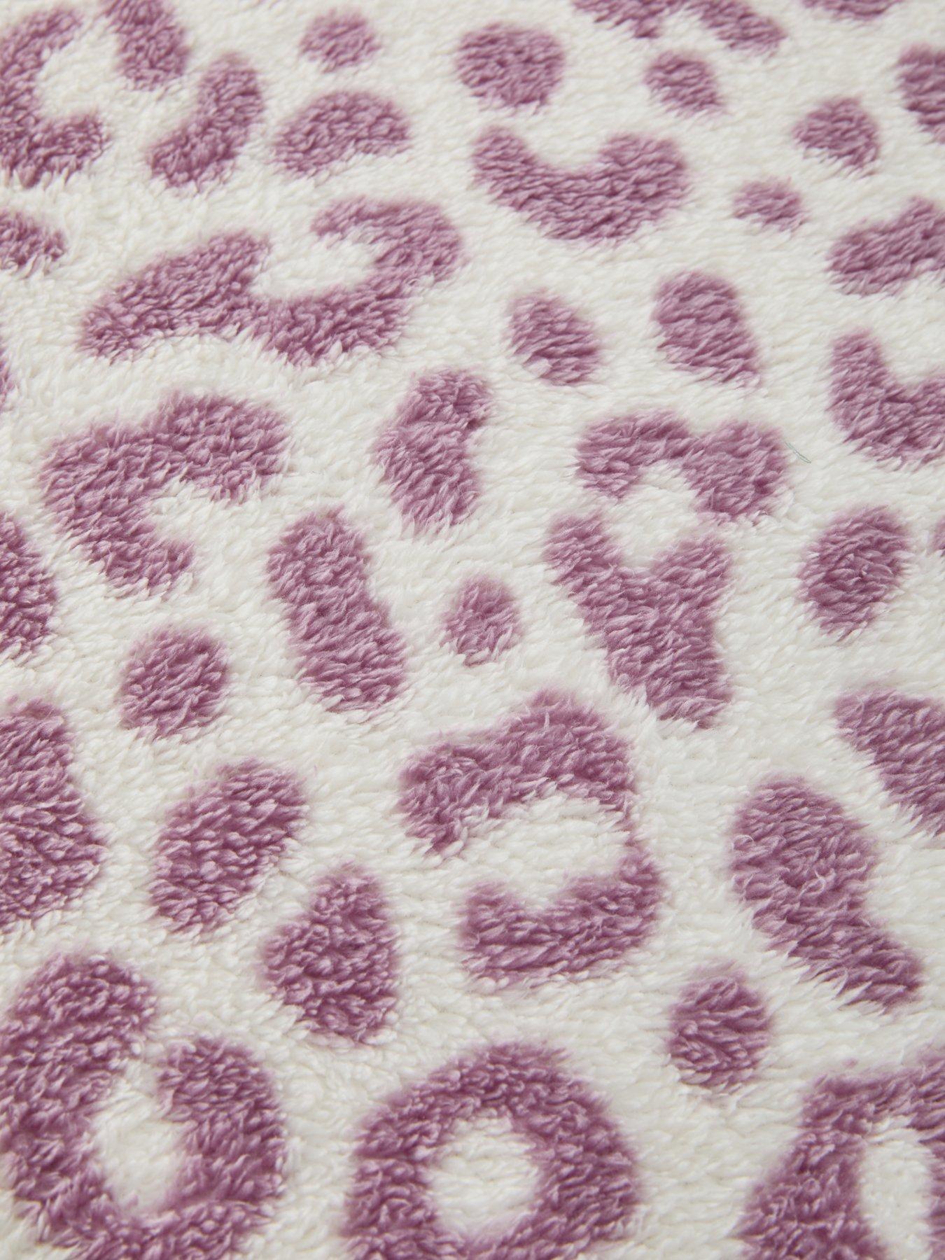  image of very-home-leopard-printed-fleece-duvet-covernbspset